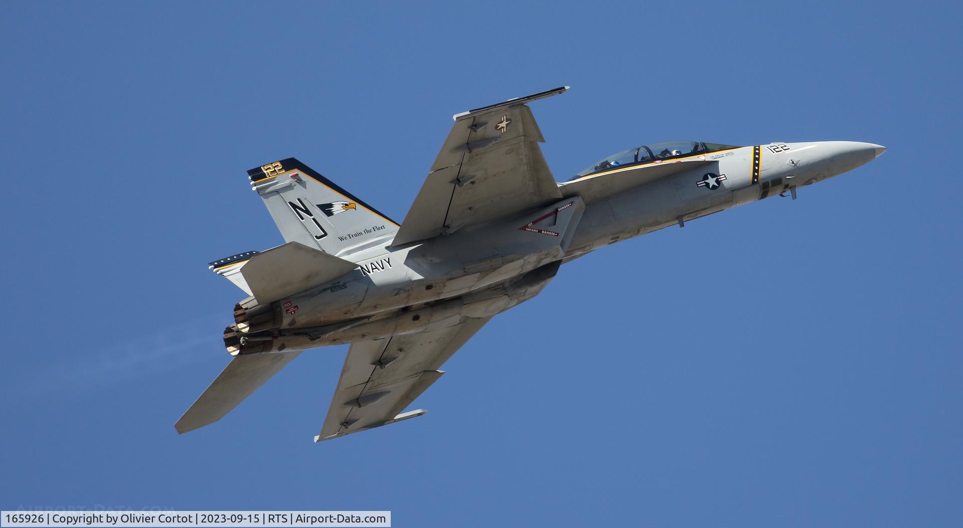 165926, Boeing F/A-18F Super Hornet, c/n F072, 2023 air races