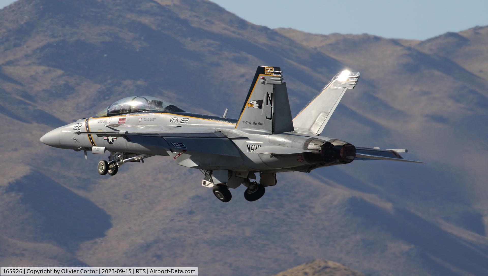 165926, Boeing F/A-18F Super Hornet, c/n F072, 2023 air races