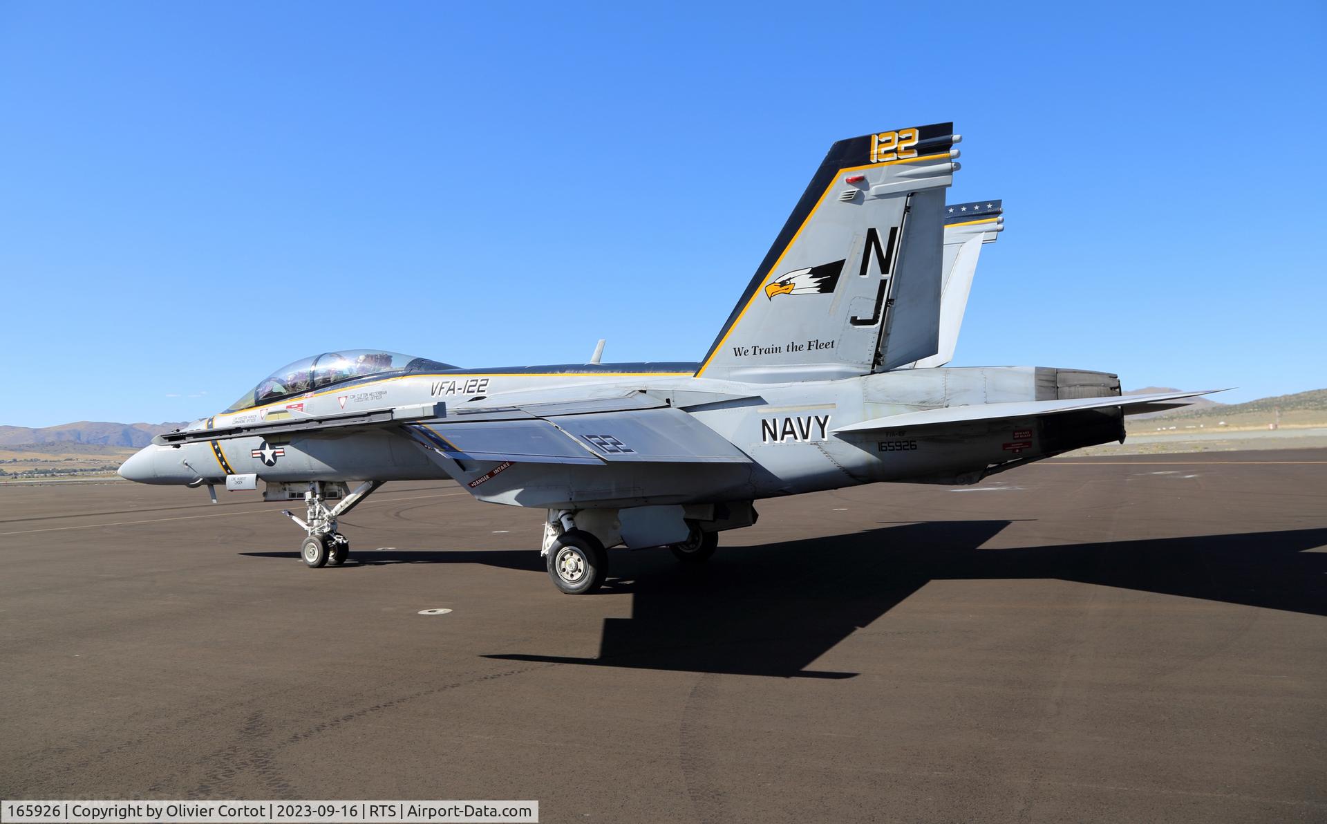 165926, Boeing F/A-18F Super Hornet, c/n F072, 2023 air races