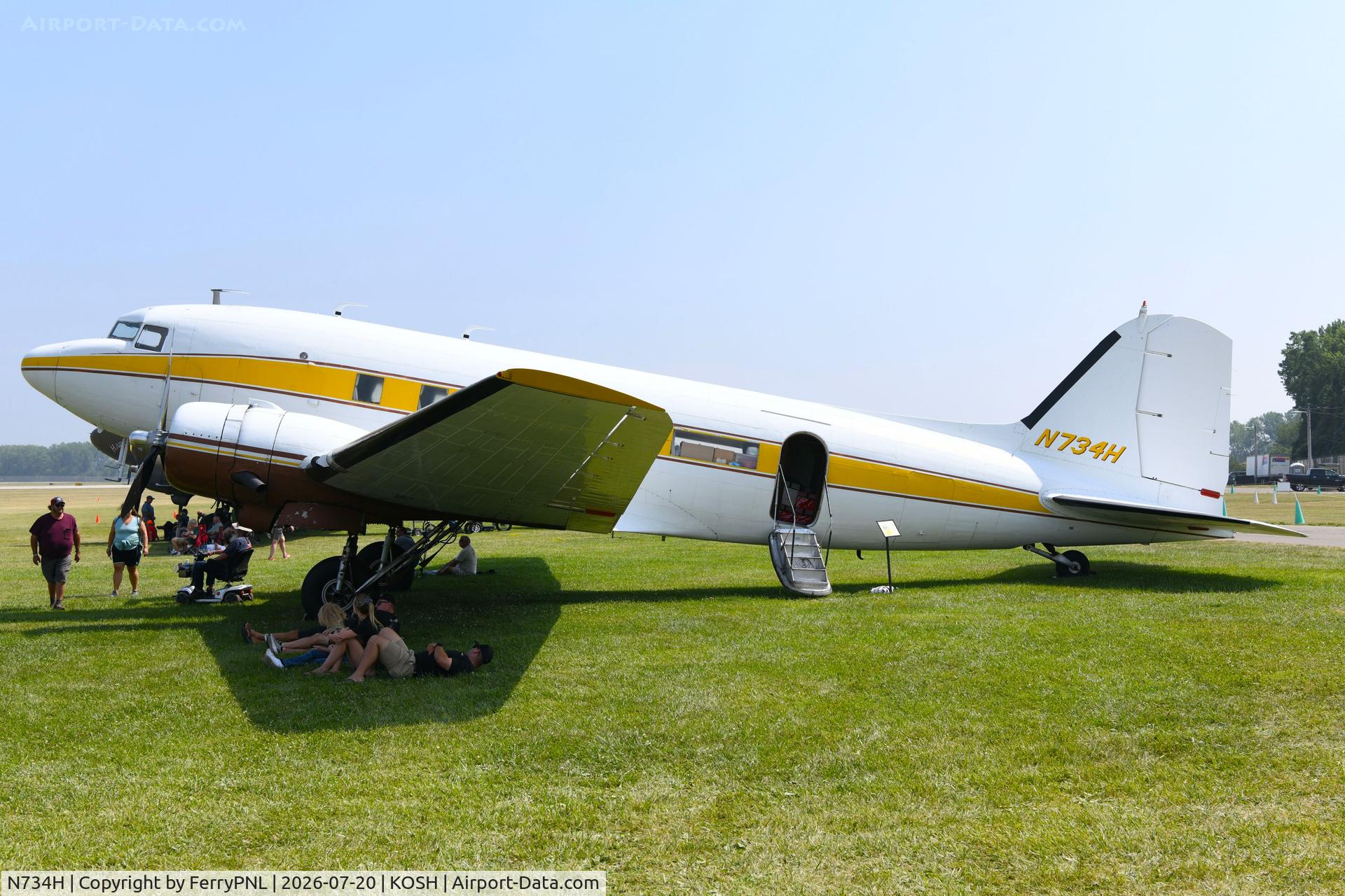 N734H, 1942 Douglas DC-3 (C-47-DL), c/n 4727, Good Aviation LLC DC-3