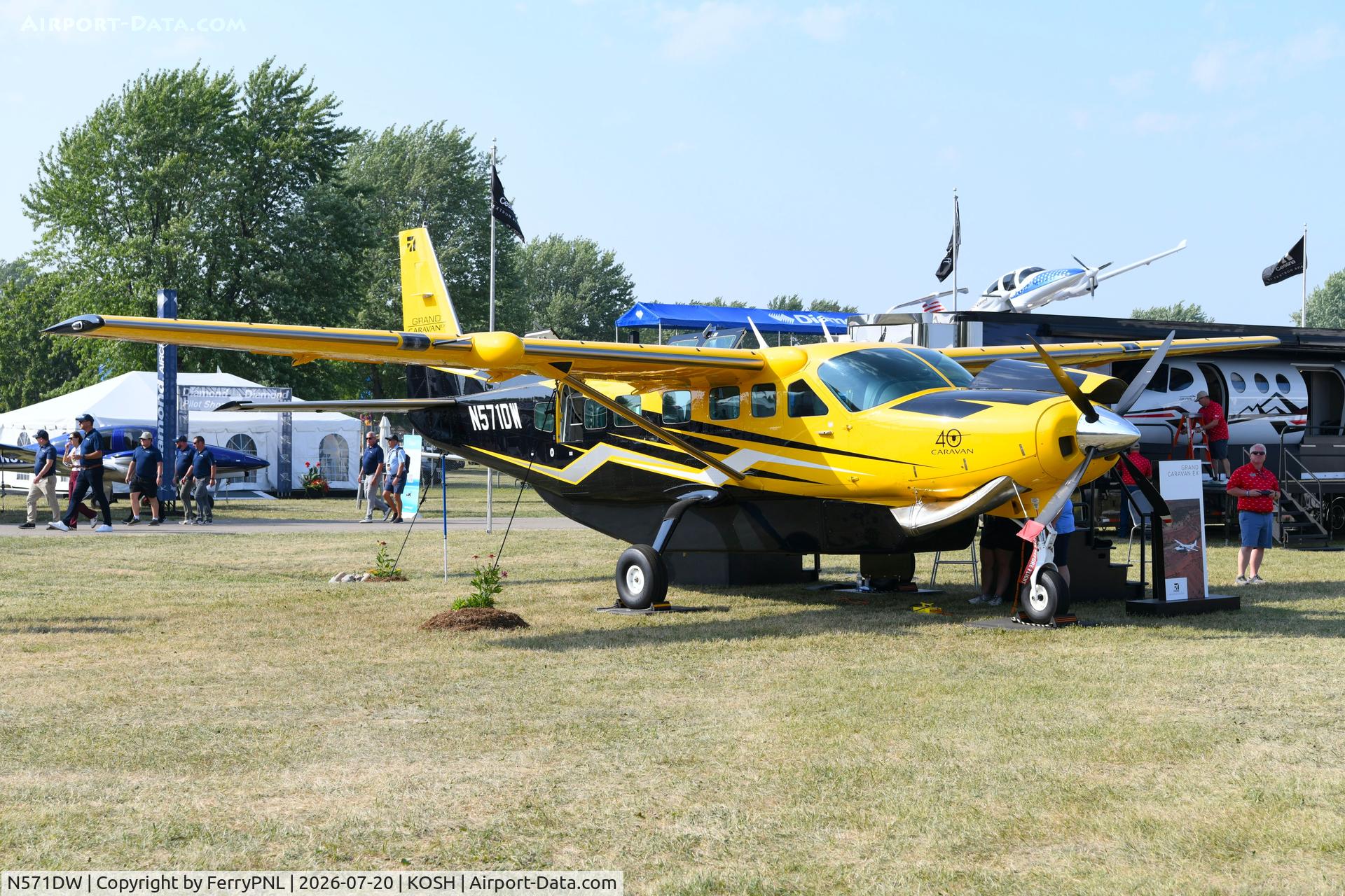 N571DW, 2025 Cessna 208B, c/n 208B5878, TEXTRON AVIATION INC Ce208B
