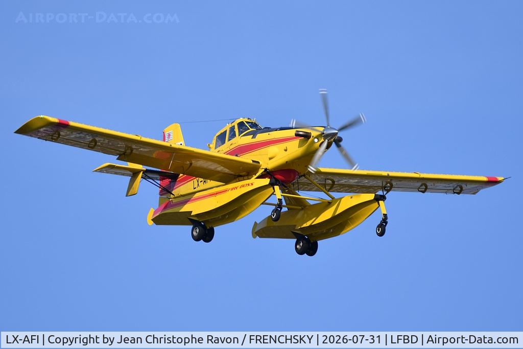LX-AFI, Air Tractor AT-802F Fire Boss, c/n 802-1151, Aquarius Aerial Firefighting