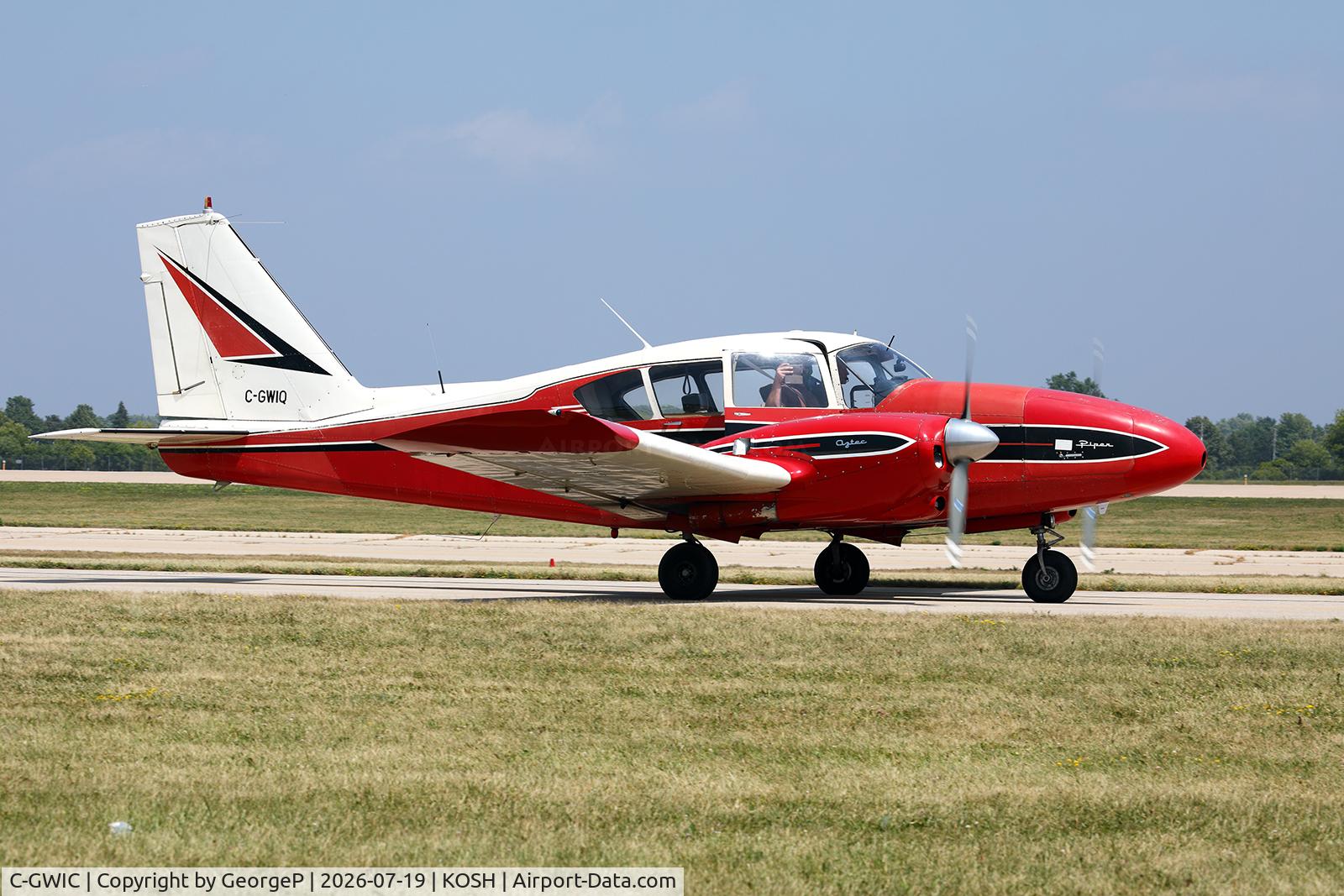 C-GWIC, 1958 Piper PA-22-160 Tri Pacer, c/n 22 6405, Airventure 2026.