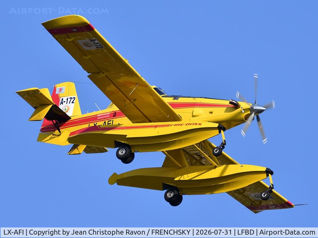 LX-AFI, Air Tractor AT-802F Fire Boss, c/n 802-1151, Aquarius Aerial Firefighting