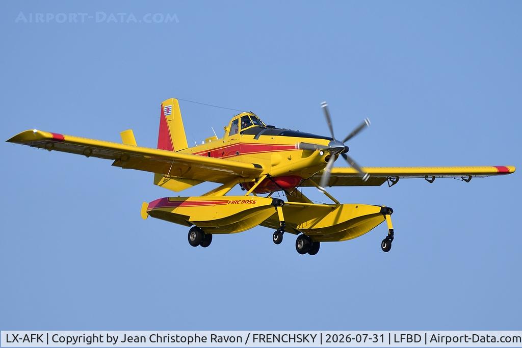 LX-AFK, Air Tractor Inc  AT-802F Fire Boss, c/n 802-1233, Aquarius Aerial Firefighting