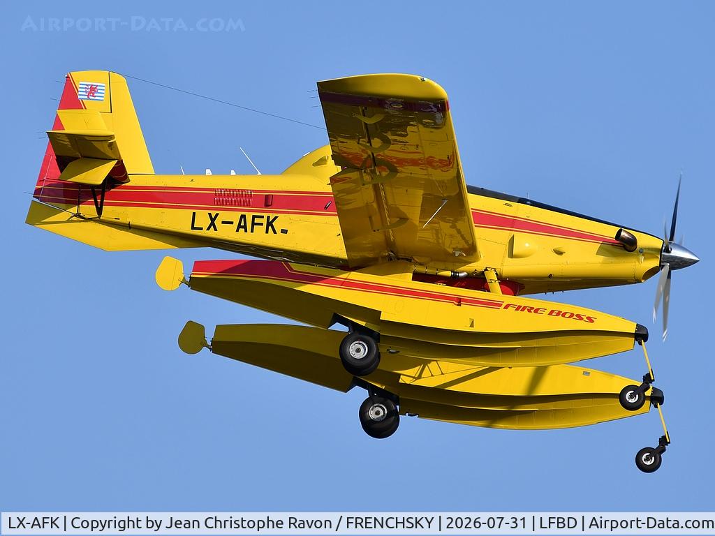 LX-AFK, Air Tractor Inc  AT-802F Fire Boss, c/n 802-1233, Aquarius Aerial Firefighting