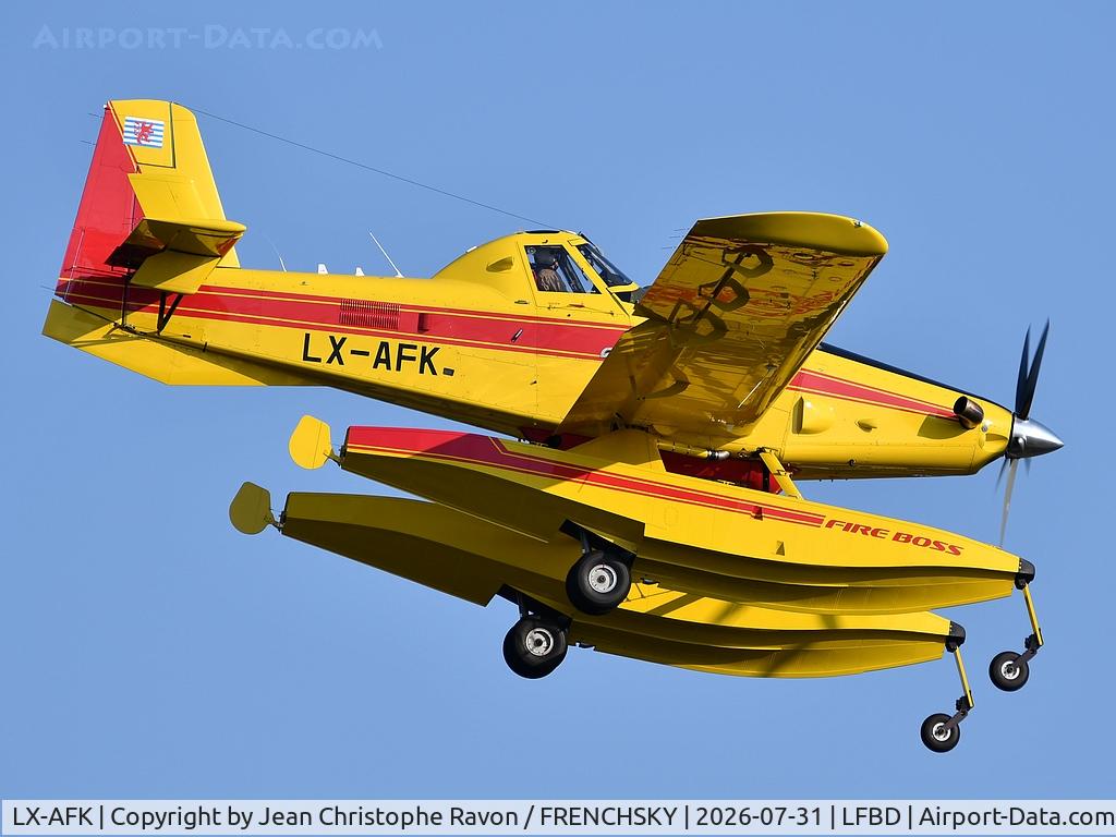 LX-AFK, Air Tractor Inc  AT-802F Fire Boss, c/n 802-1233, Aquarius Aerial Firefighting