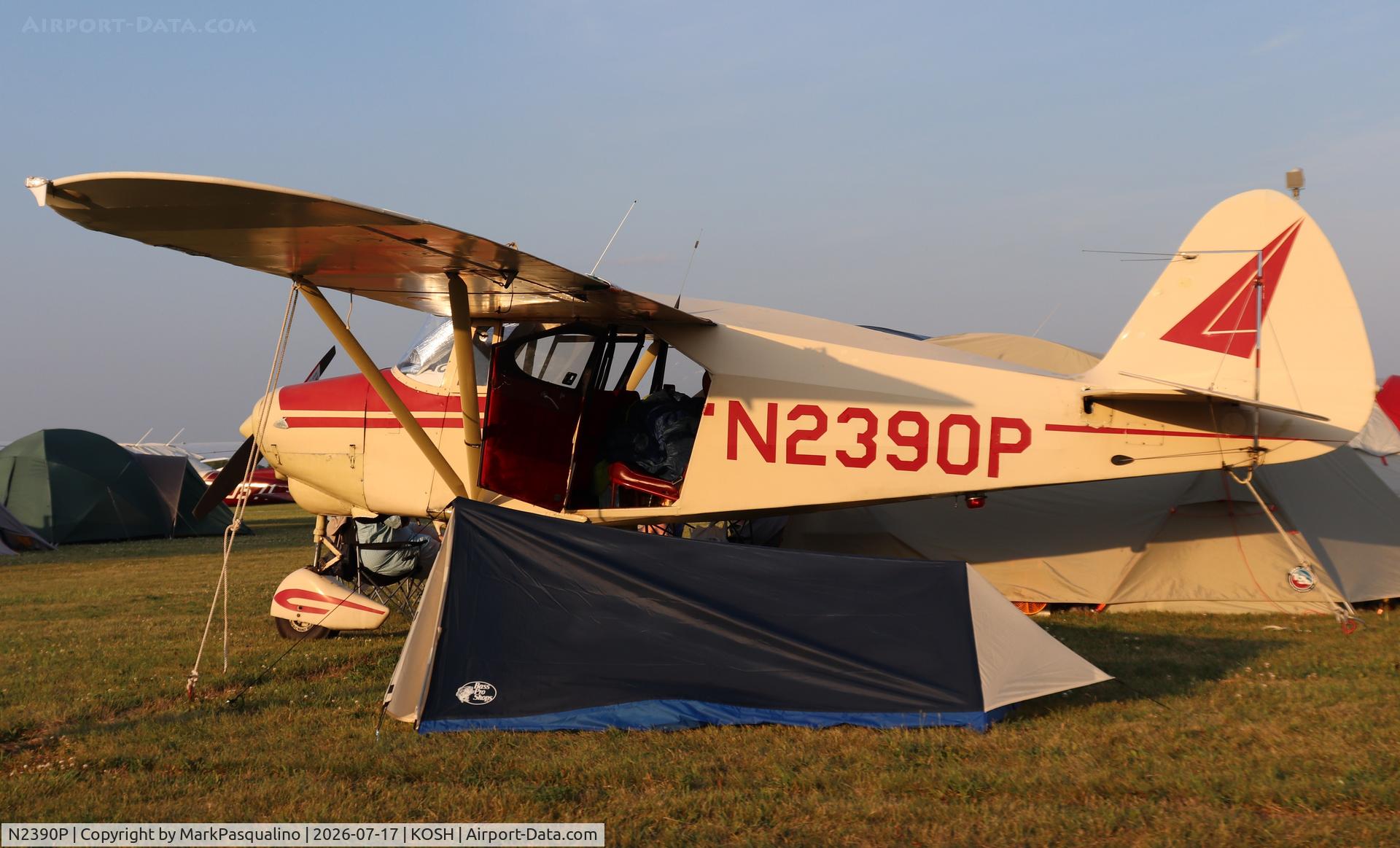N2390P, 1955 Piper PA-22-150 Tri-Pacer, c/n 22-2781, Piper PA-22-150
