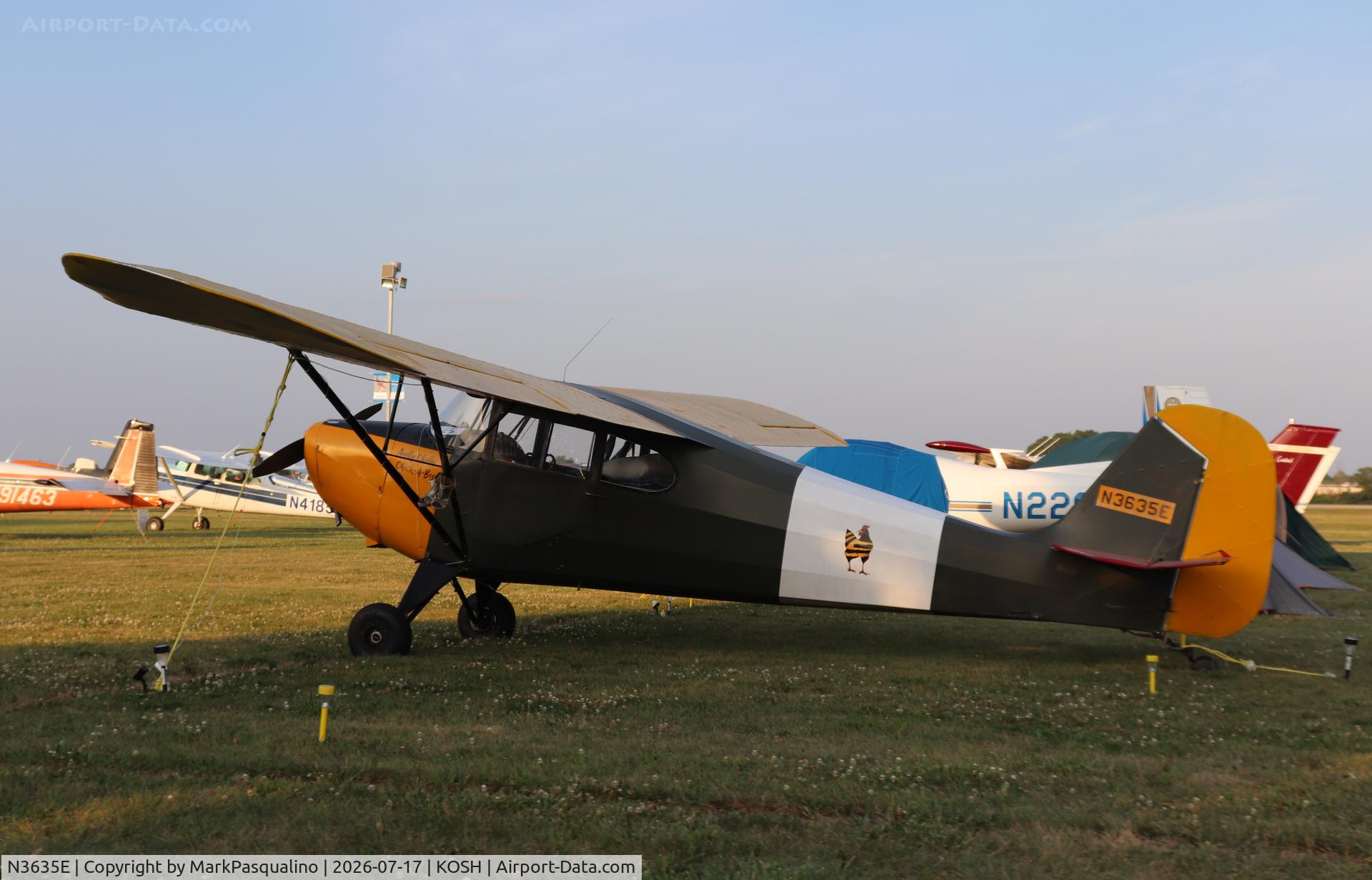 N3635E, 1947 Aeronca 11AC Chief, c/n 11AC-1831, Aeronca 11AC