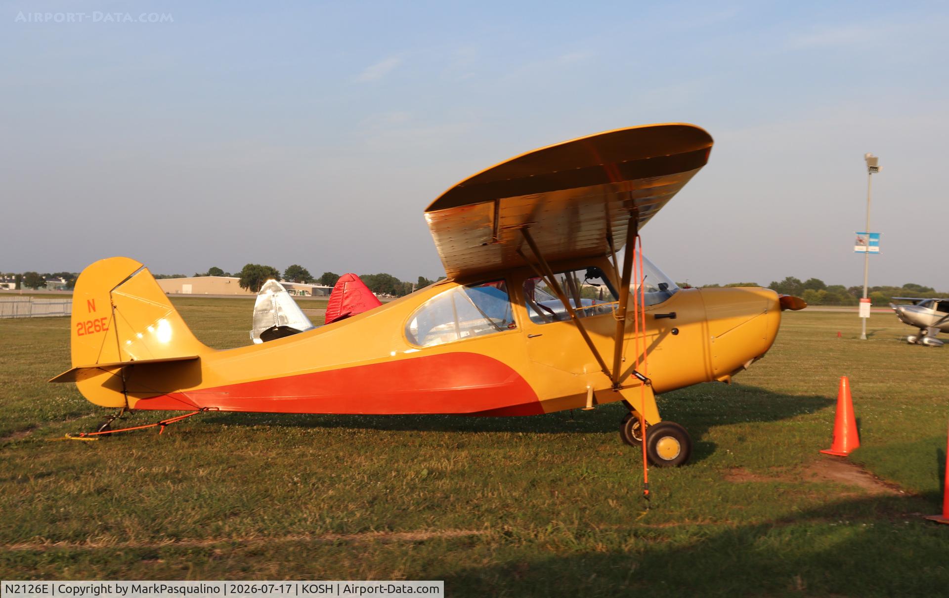 N2126E, 1946 Aeronca 7AC Champion, c/n 7AC-5697, Aeronca 7AC