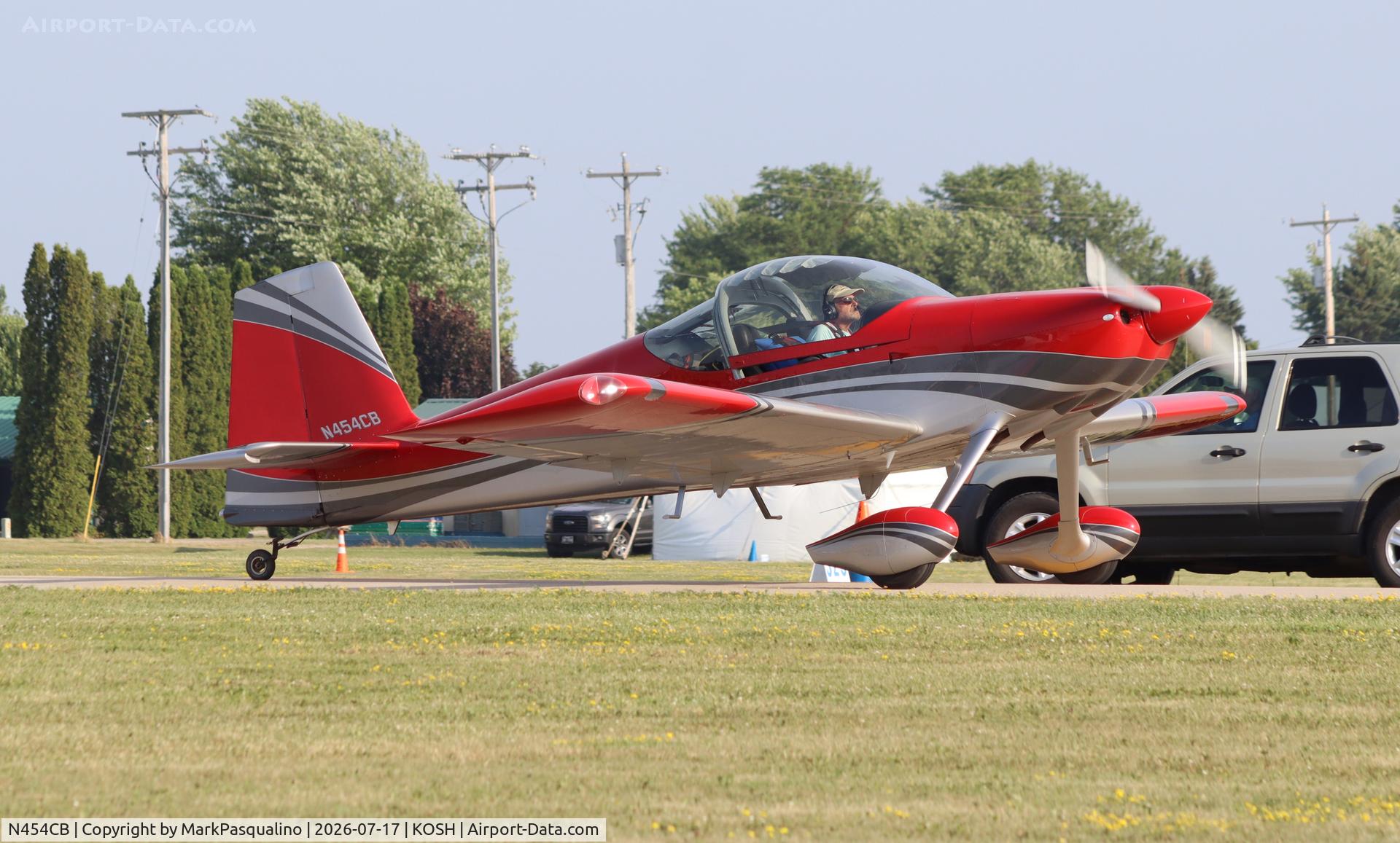 Aircraft N454CB, 2023 Van's RV-14, c/n 140587, Vans RV-14, at KOSH, photo by MarkPasqualino