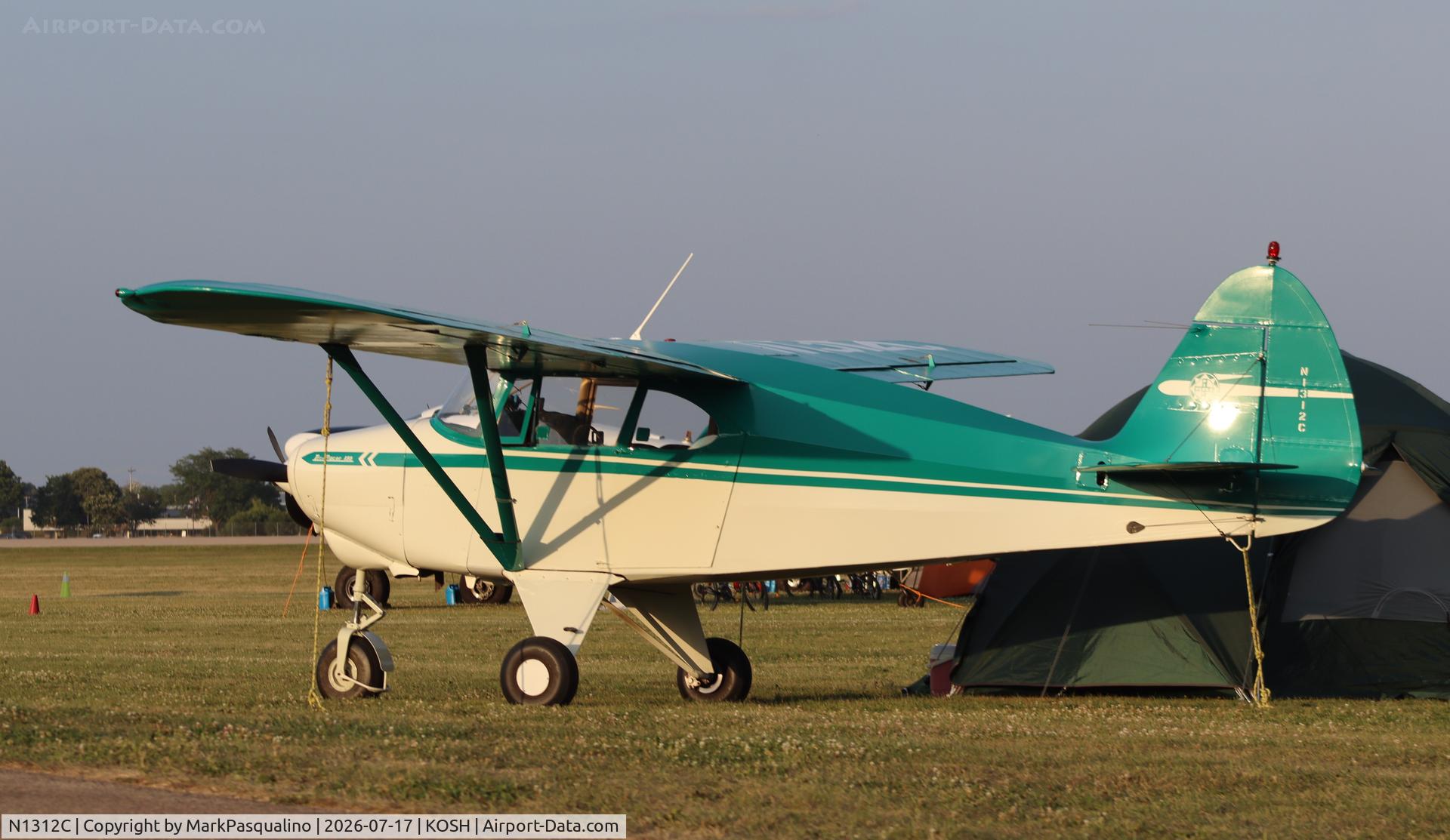 Aircraft N1312C, 1953 Piper PA-22-135 Tri-Pacer, c/n 22-1104, Piper PA-22-135, at KOSH, photo by MarkPasqualino