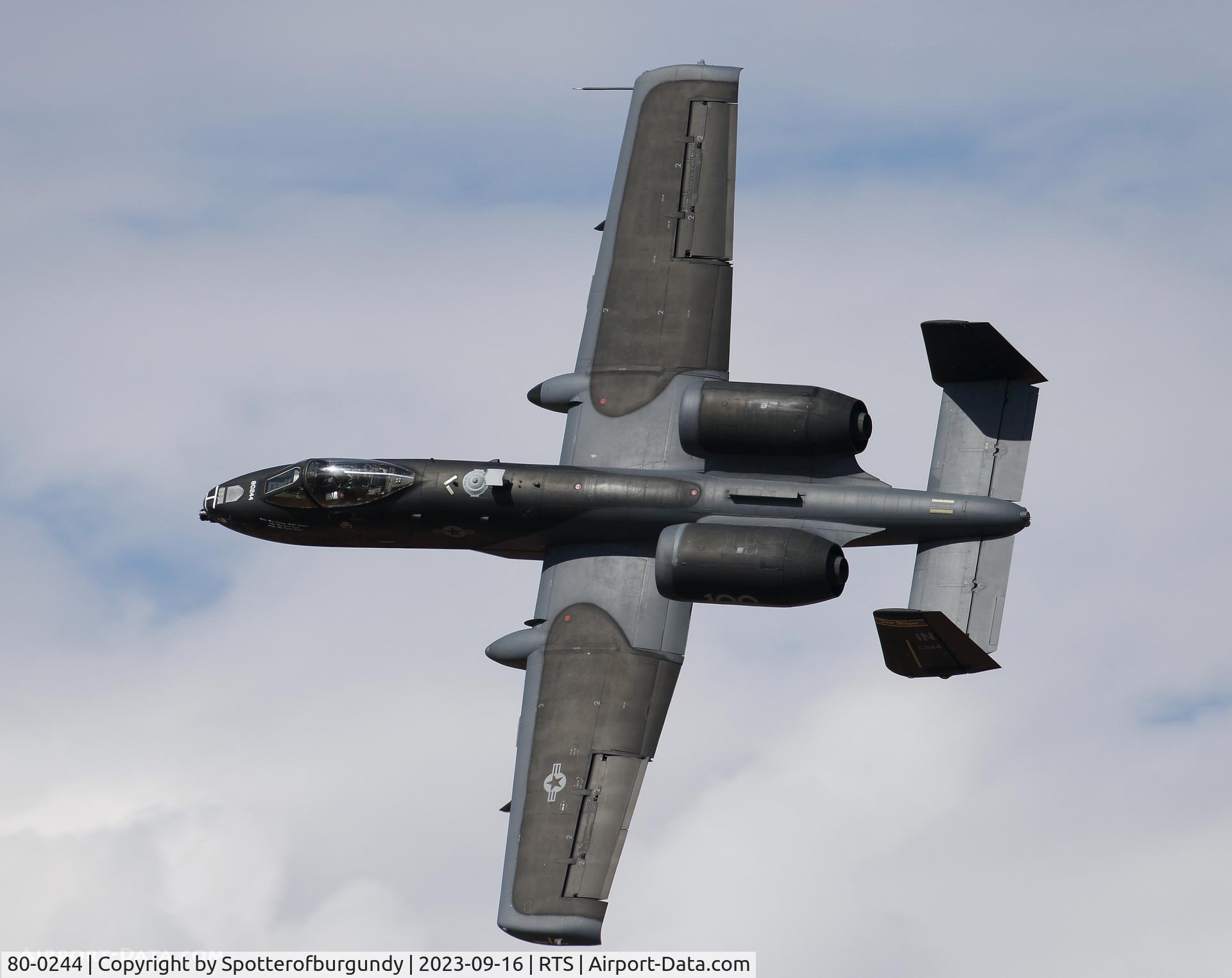 80-0244, 1980 Fairchild Republic A-10C Thunderbolt II, c/n A10-0594, 2023 air races