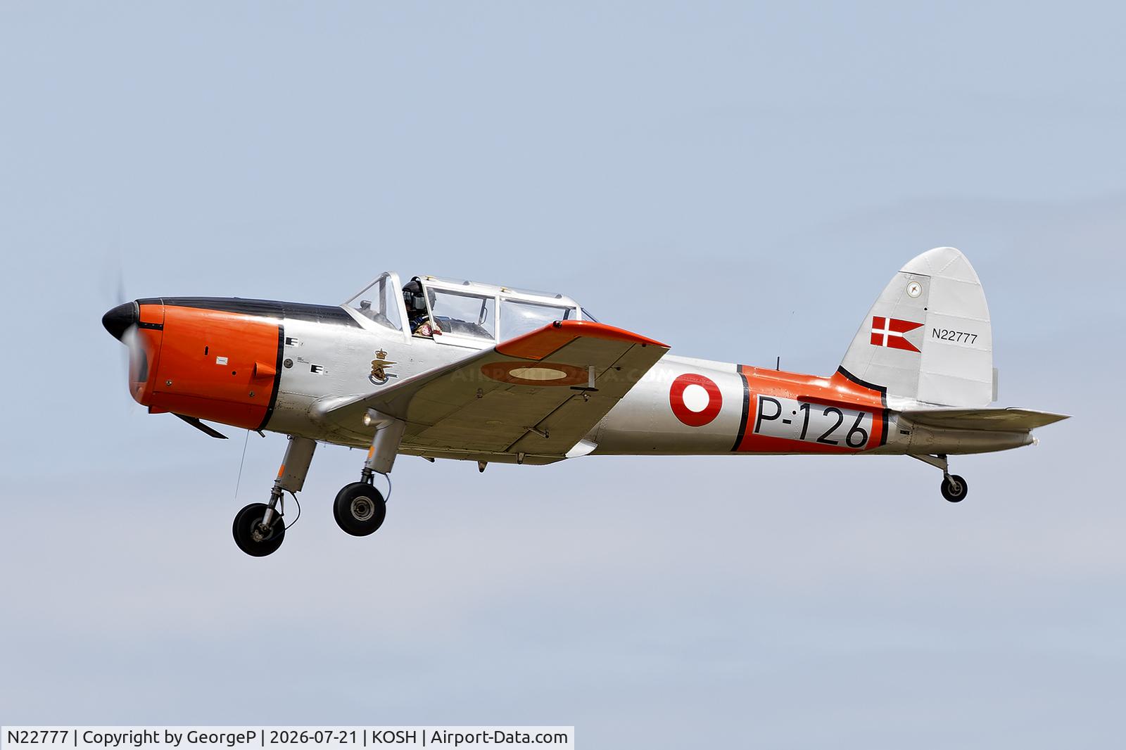 N22777, 1950 De Havilland DHC-1 Chipmunk 22, c/n C1/0105, Airventure 2026.