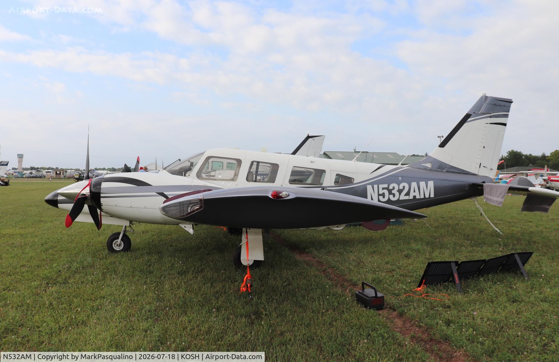 N532AM, 1975 Piper PA-34-200T, c/n 34-7570191, Piper PA-34-200T