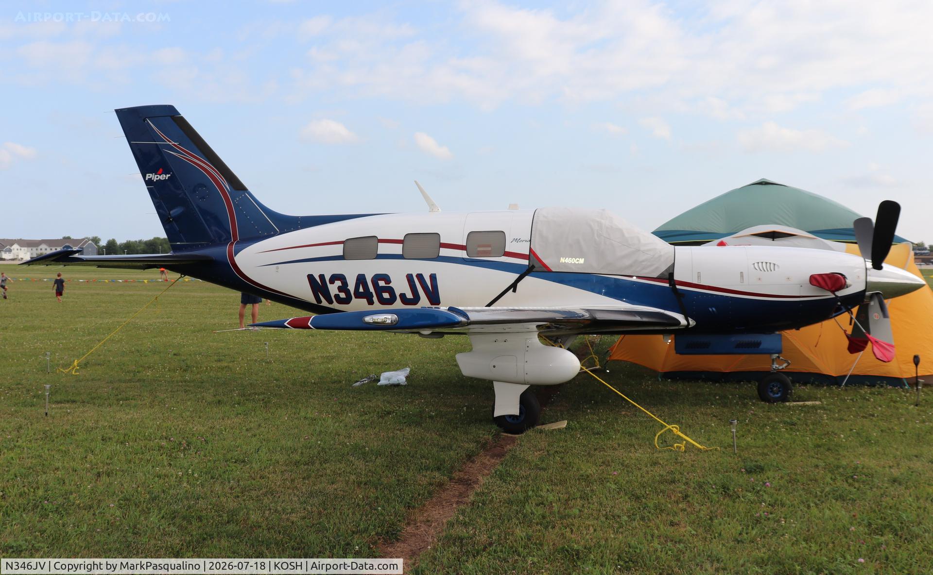 N346JV, Piper PA-46-500TP, c/n 4697477, Piper PA-46-500TP