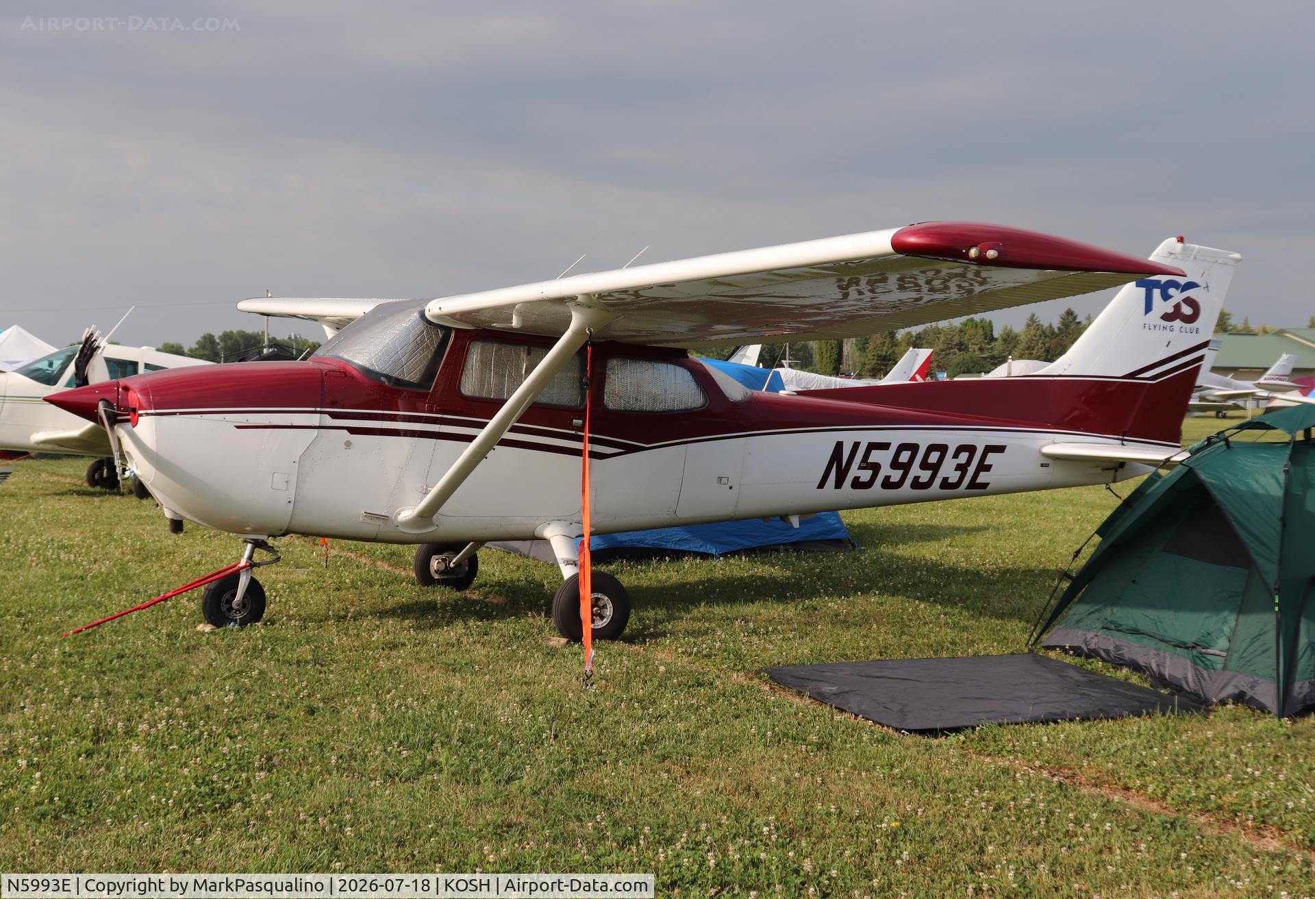 Aircraft N5993E, 1978 Cessna 172N, c/n 17271981, Cessna 172N, at KOSH, photo by MarkPasqualino