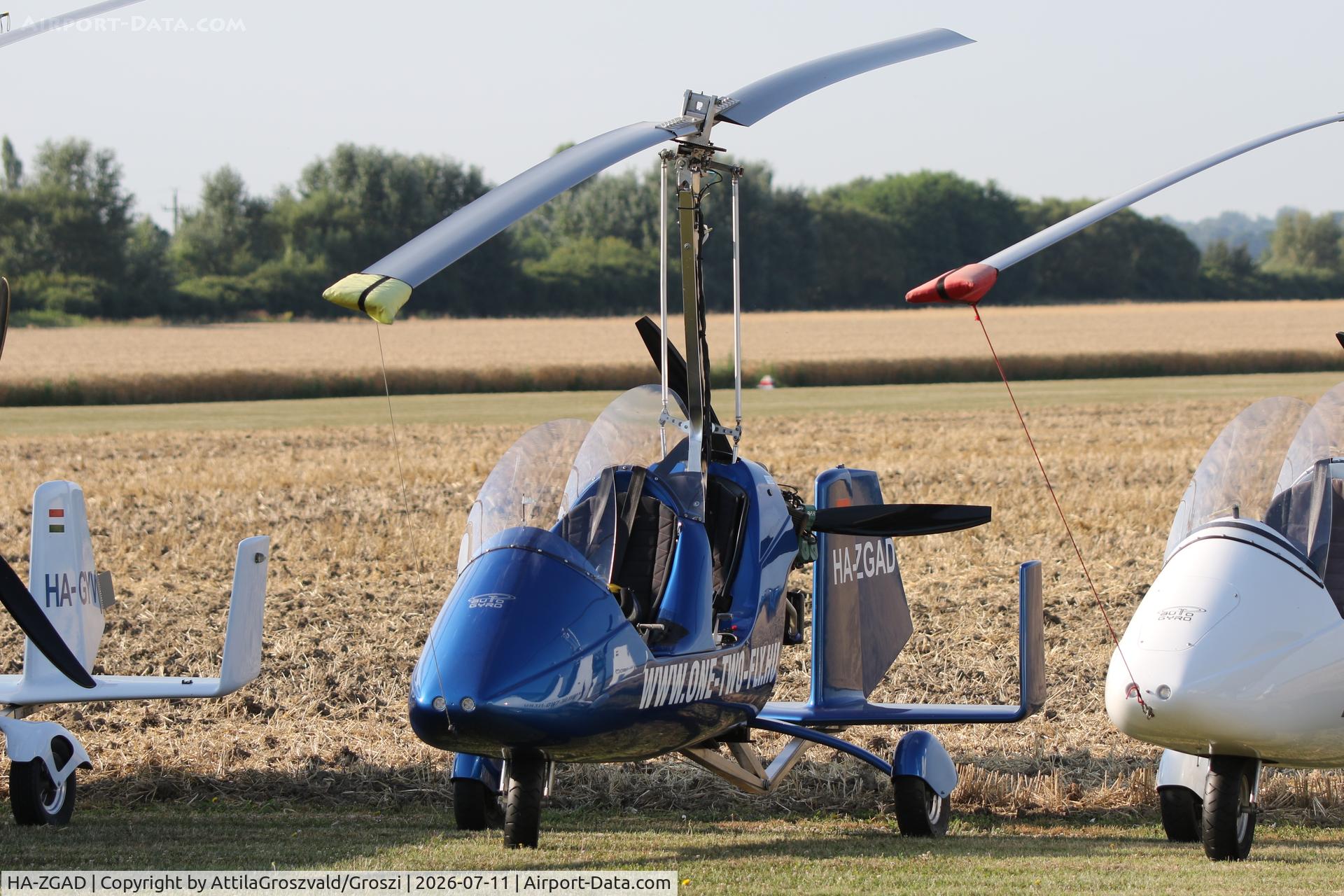 Aircraft HA-ZGAD, AutoGyro Europe MTOsport, c/n M01138, Becsehely, Mura Airport. Hungary, photo by AttilaGroszvald/Groszi