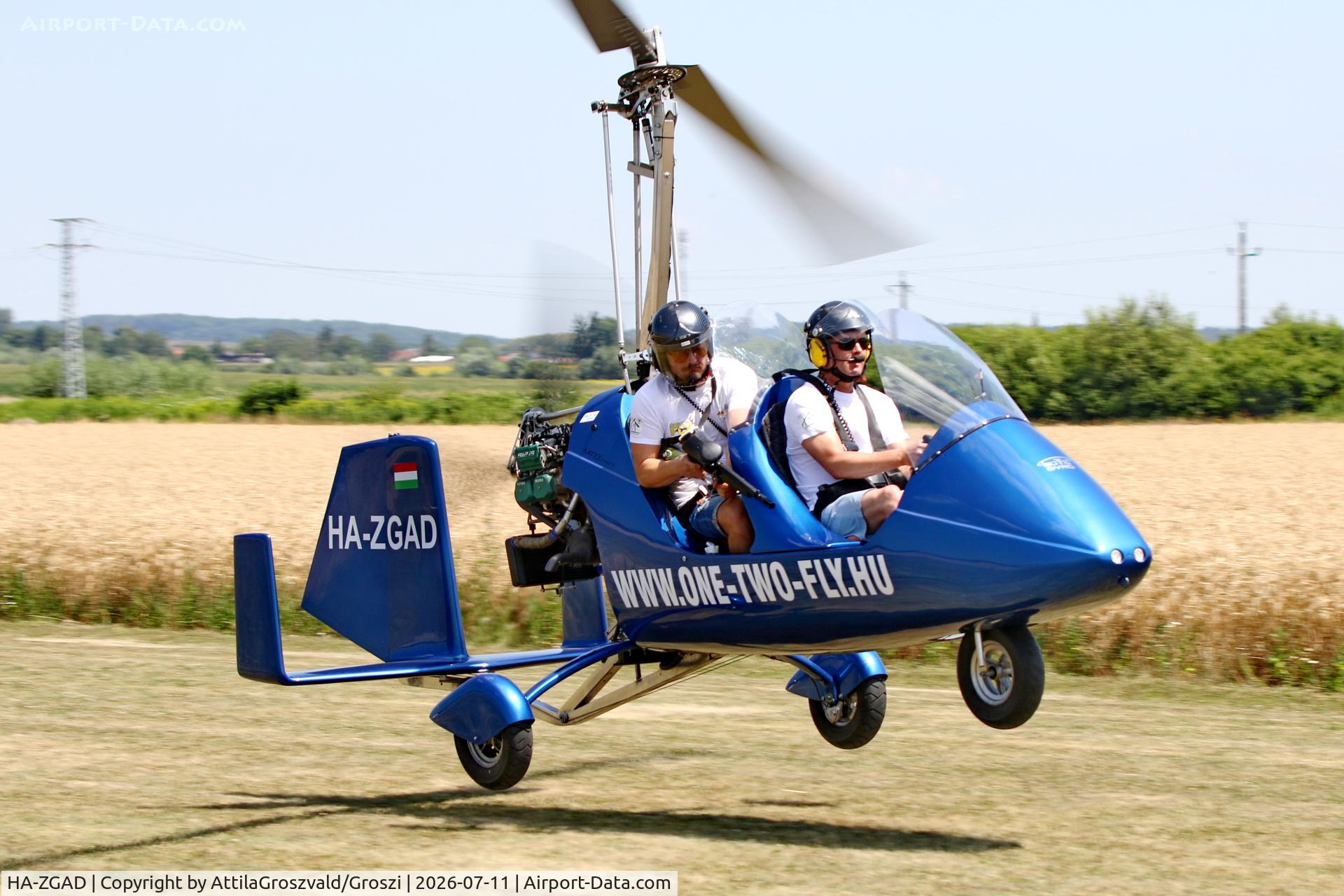 Aircraft HA-ZGAD, AutoGyro Europe MTOsport, c/n M01138, Becsehely, Mura Airport. Hungary, photo by AttilaGroszvald/Groszi