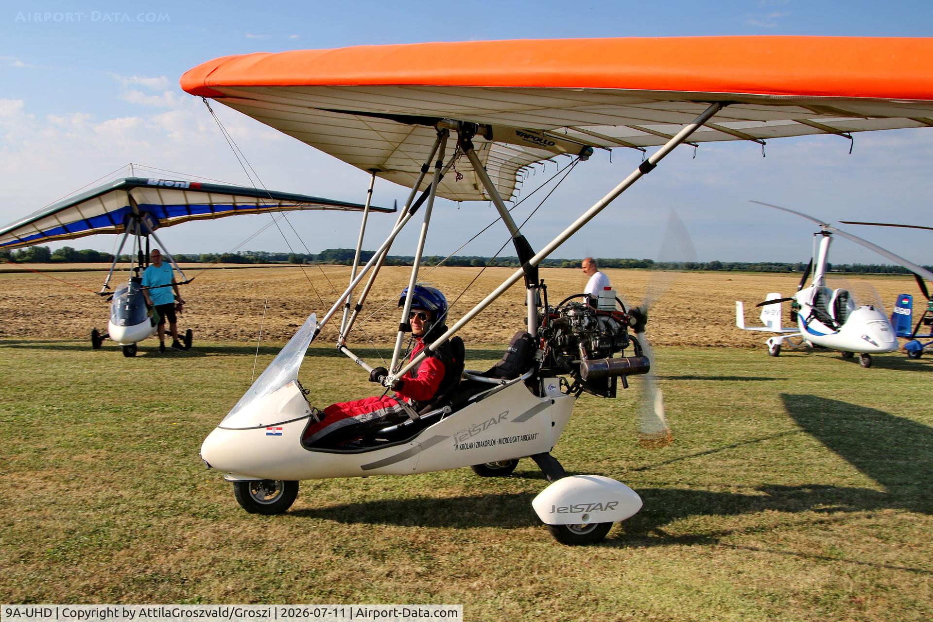 Aircraft 9A-UHD, 2006 Halley Apollo C15D Topless / Apollo JetStar, c/n ...... / 060709, Becsehely, Mura Airport. Hungary, photo by AttilaGroszvald/Groszi