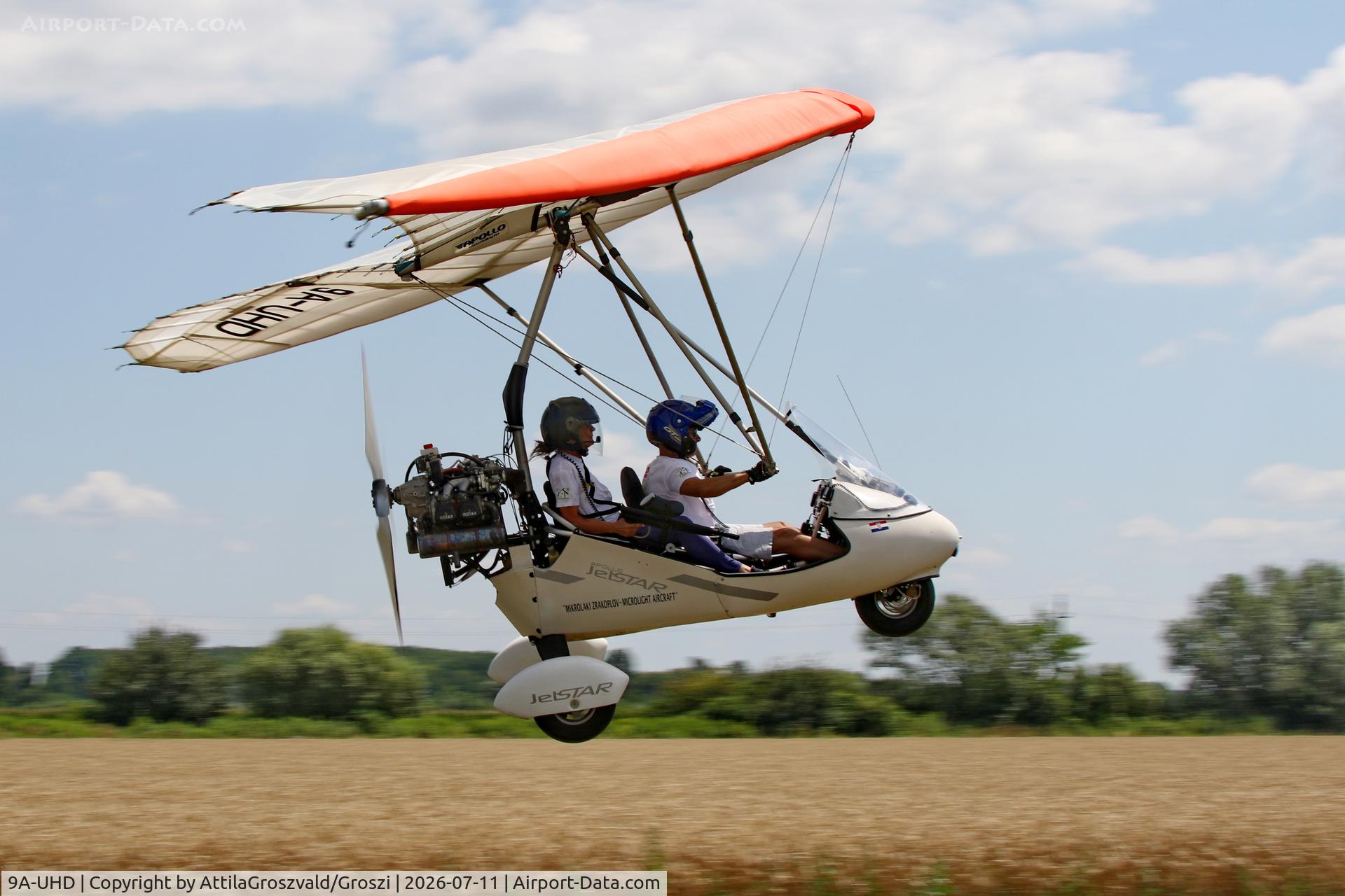 Aircraft 9A-UHD, 2006 Halley Apollo C15D Topless / Apollo JetStar, c/n ...... / 060709, Becsehely, Mura Airport. Hungary, photo by AttilaGroszvald/Groszi