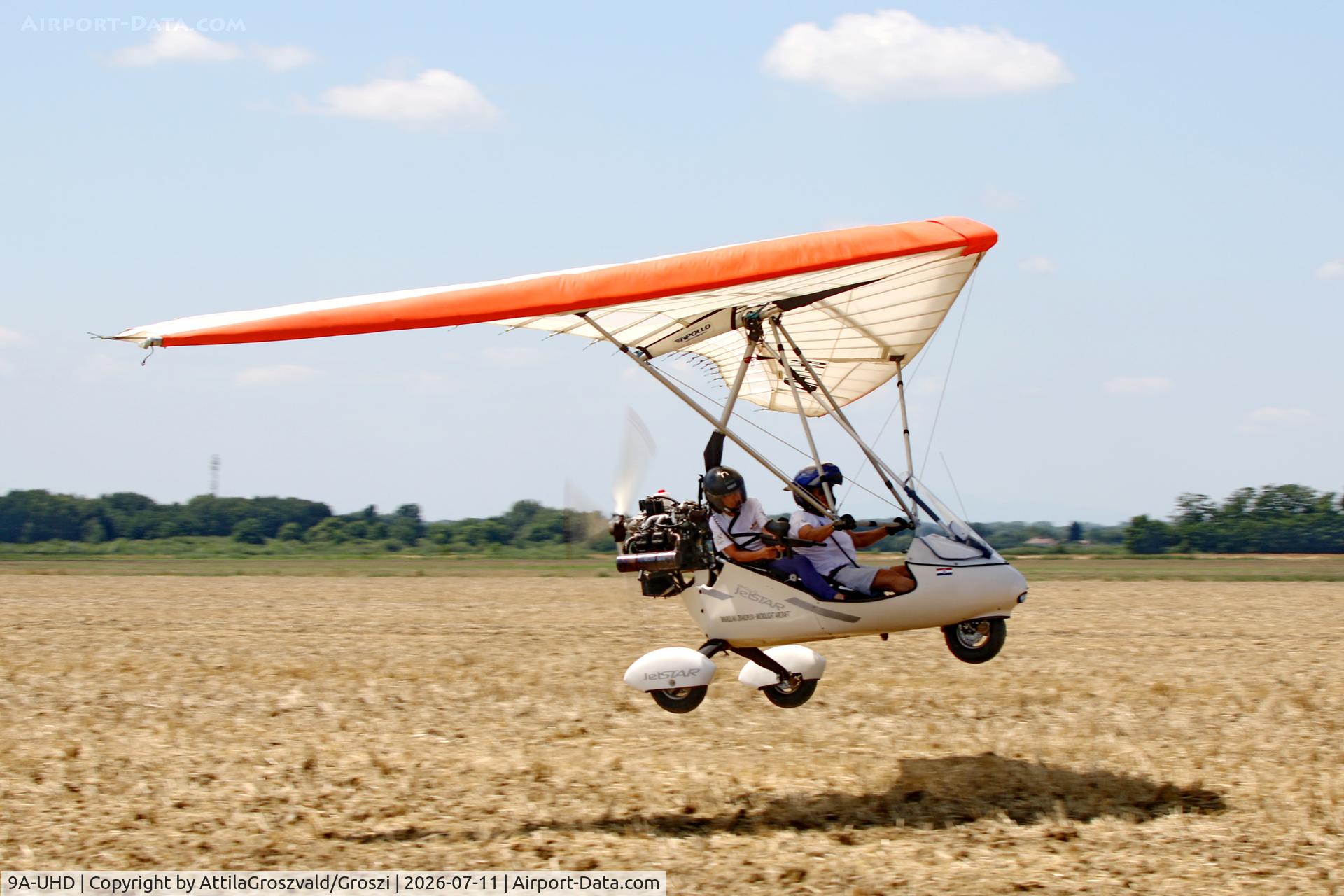 Aircraft 9A-UHD, 2006 Halley Apollo C15D Topless / Apollo JetStar, c/n ...... / 060709, Becsehely, Mura Airport. Hungary, photo by AttilaGroszvald/Groszi