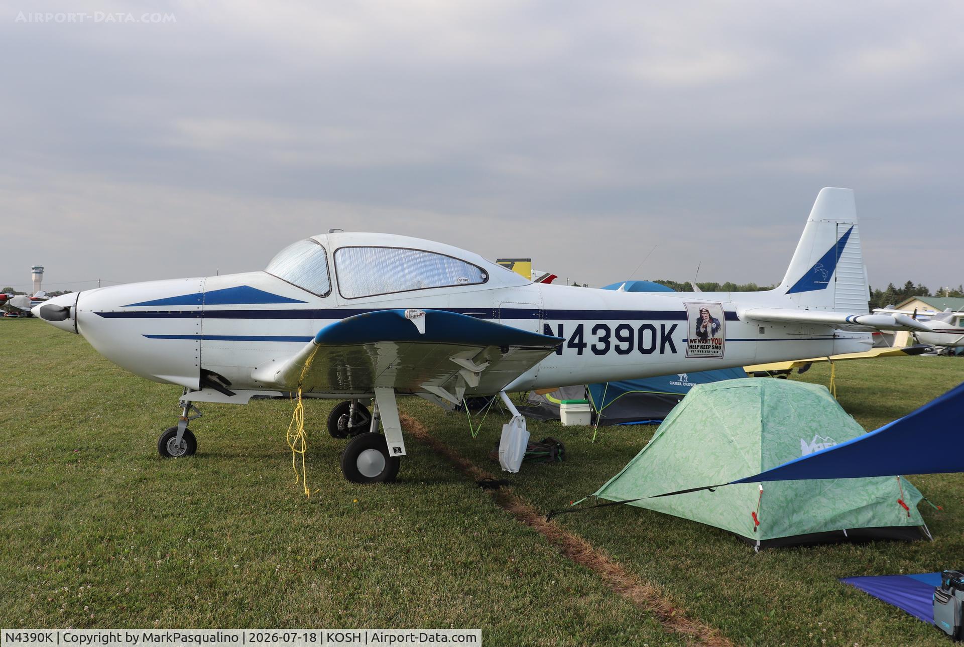 N4390K, 1948 Ryan Navion, c/n NAV-4-1390, Ryan Navion