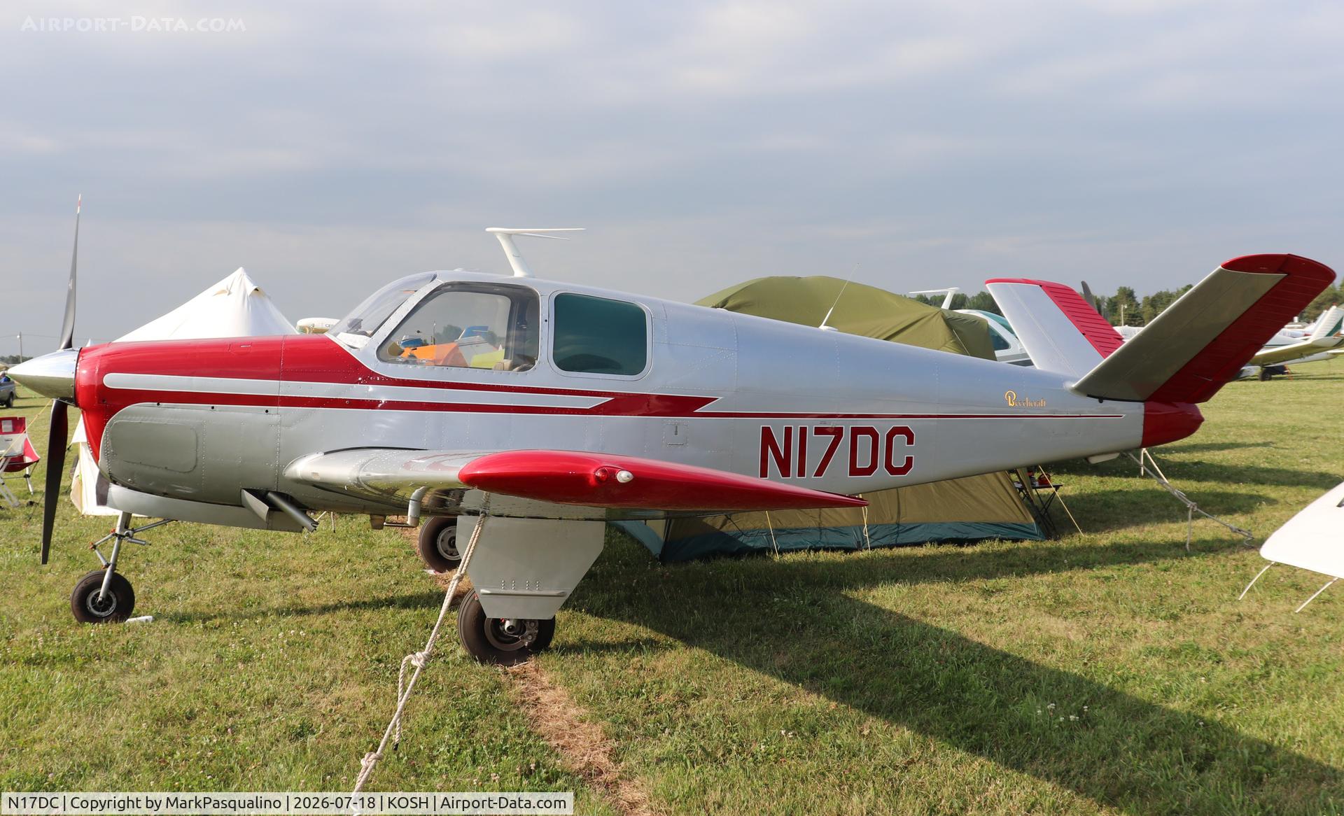 N17DC, 1950 Beech B35 Bonanza, c/n D-2669, Beech B35