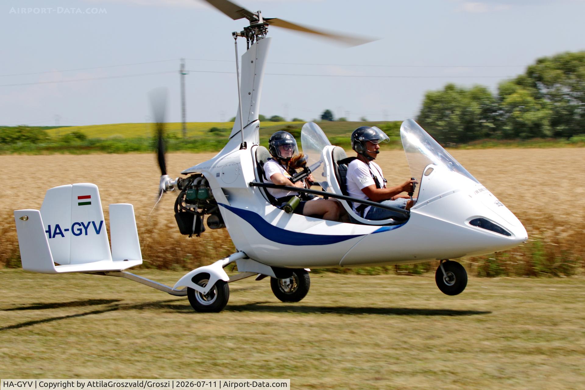 Aircraft HA-GYV, 2020 AutoGyro MTOsport, c/n M01891, Becsehely, Mura repülőtér, Magyarország, photo by AttilaGroszvald/Groszi
