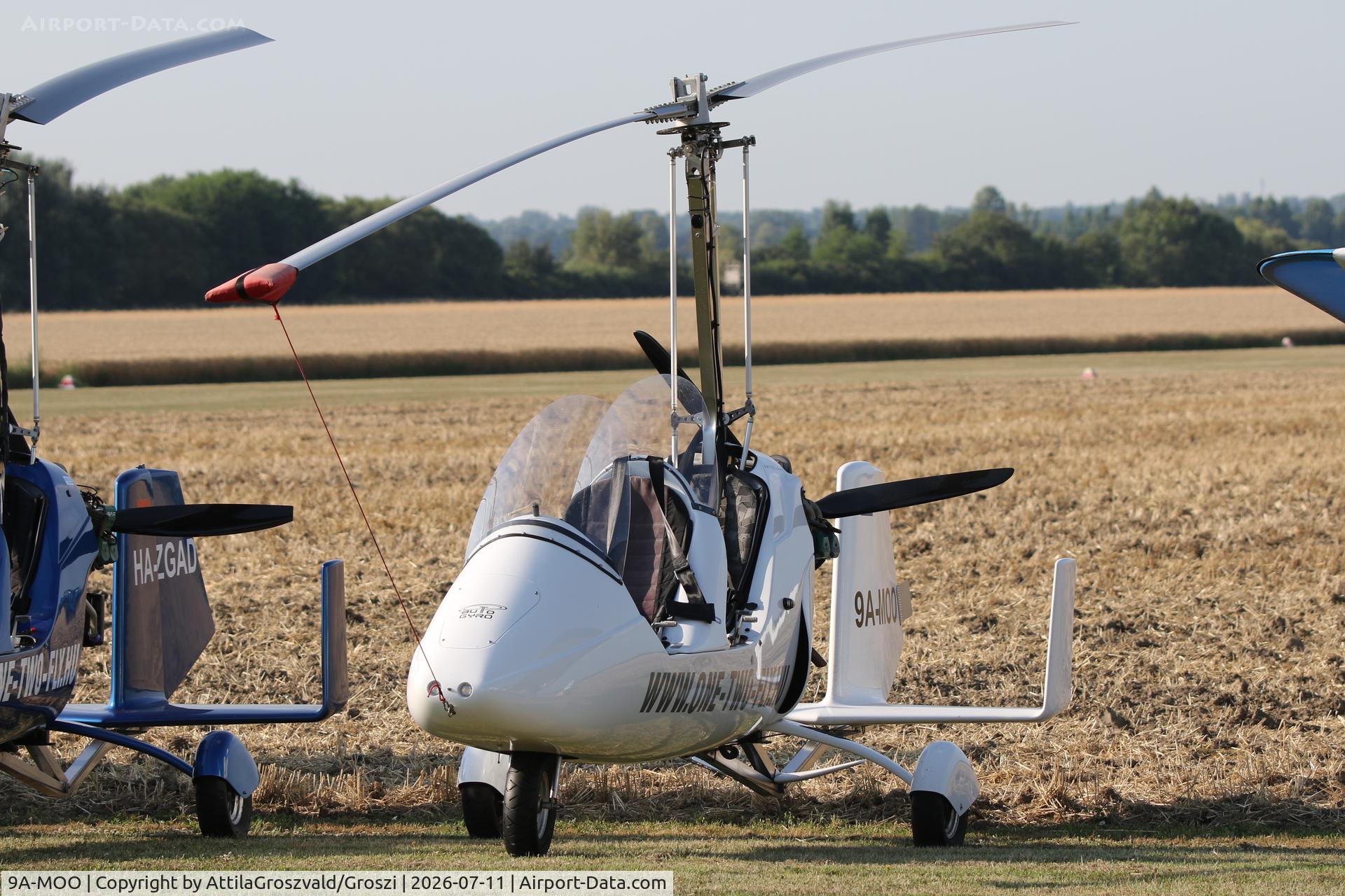 Aircraft 9A-MOO, Autogyro GmbH MTO Sport, c/n ., Becsehely, Mura repülőtér, Magyarország, photo by AttilaGroszvald/Groszi