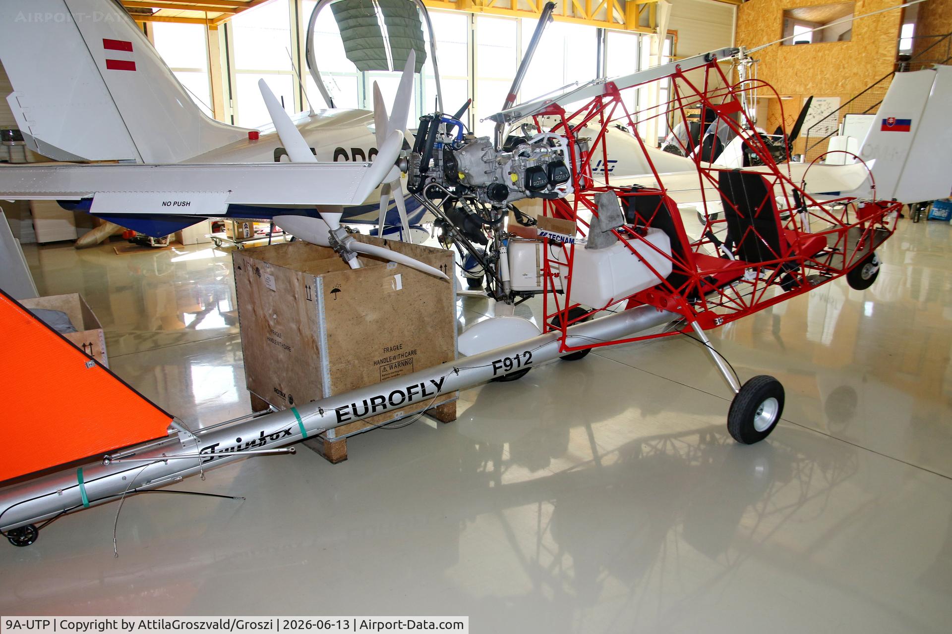 Aircraft 9A-UTP, 2026 Eurofly Twinfox, c/n TW007, Becsehely, Mura repülőtér, Magyarország, photo by AttilaGroszvald/Groszi