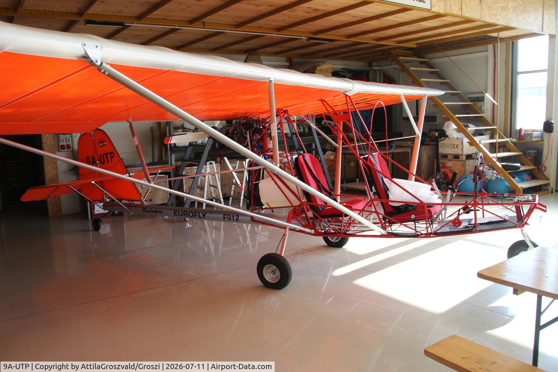 Aircraft 9A-UTP, 2026 Eurofly Twinfox, c/n TW007, Becsehely, Mura repülőtér, Magyarország, photo by AttilaGroszvald/Groszi