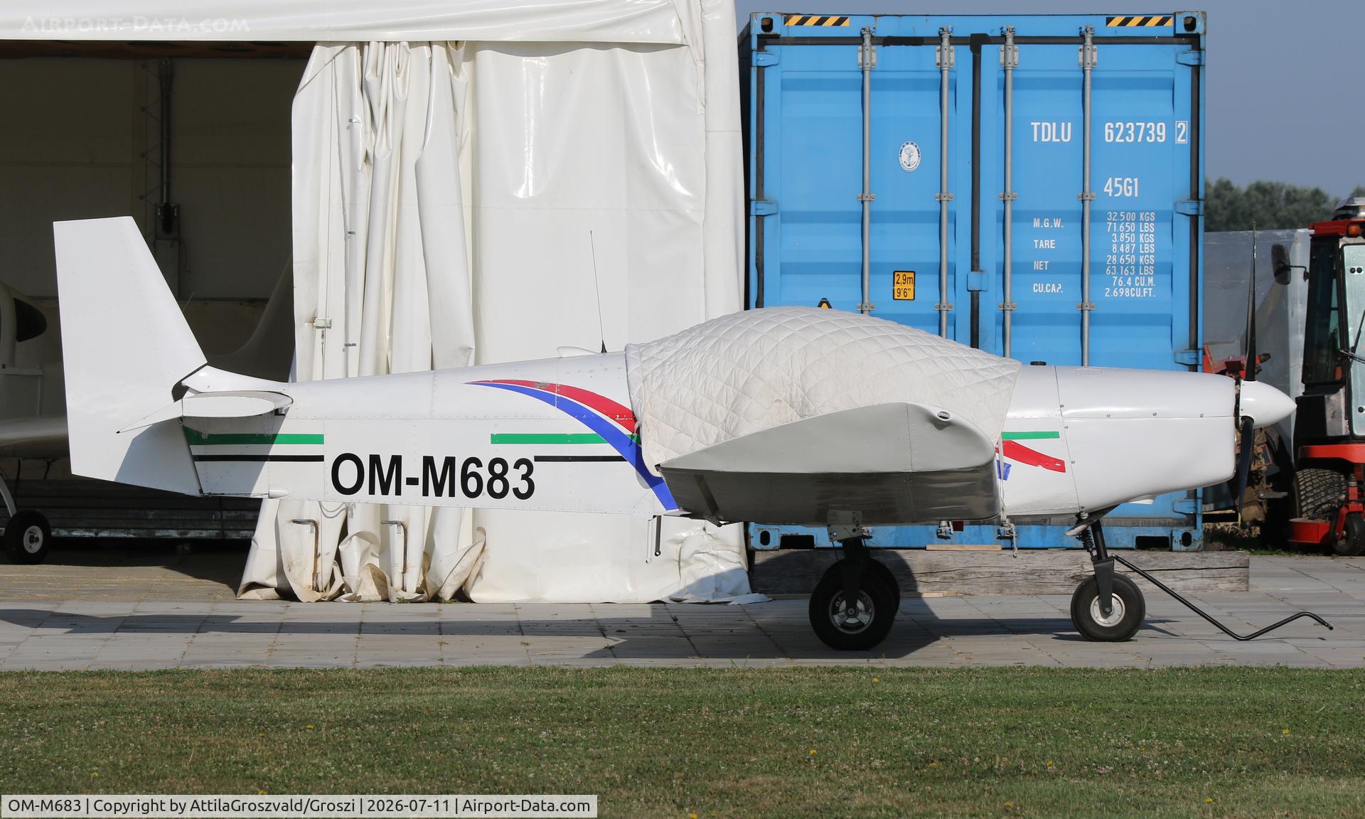Aircraft OM-M683, 2000 Zenair / Kolocsányi Ferenc CH 601 Zodiac, c/n 001, Becsehely, Mura repülőtér, Magyarország, photo by AttilaGroszvald/Groszi