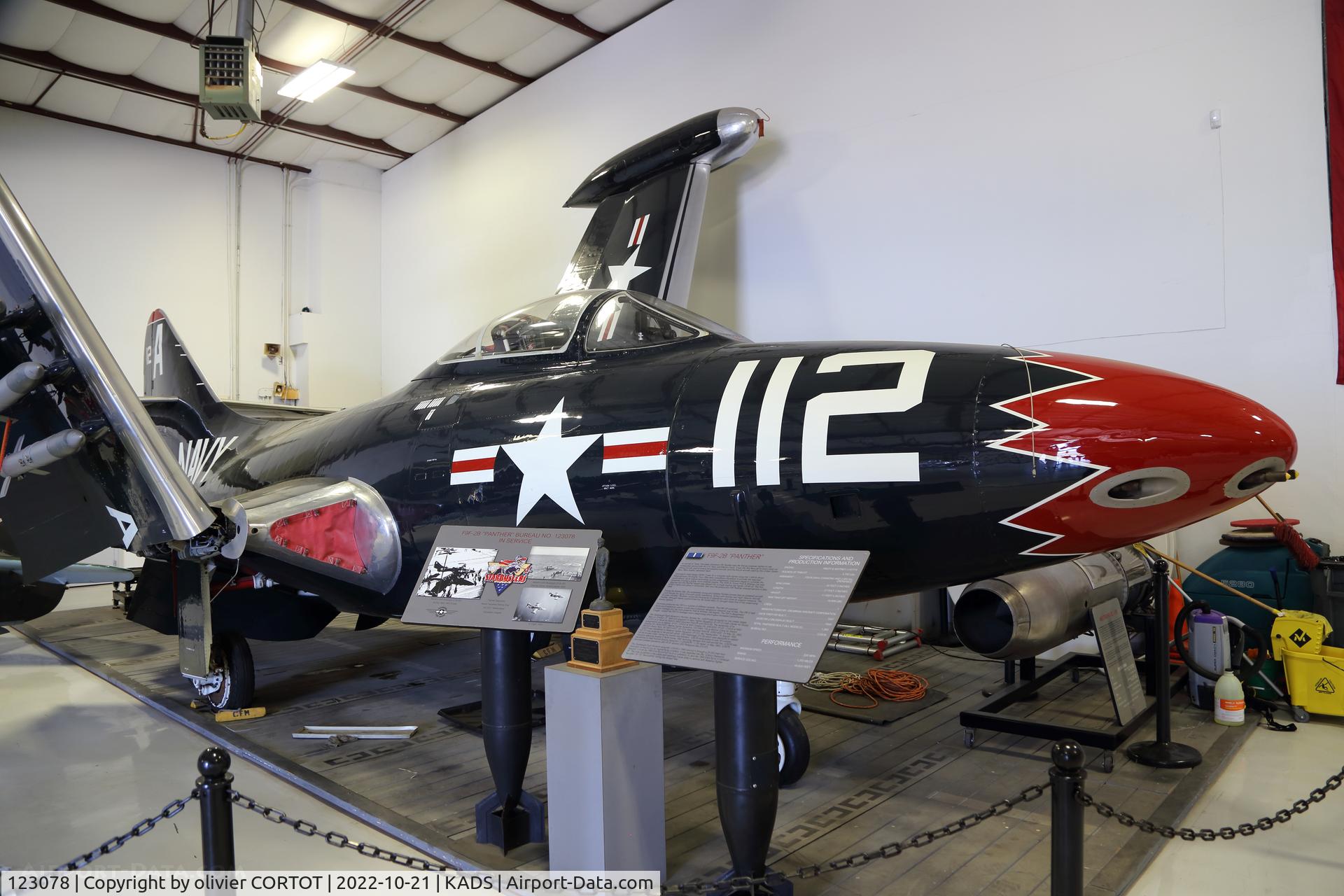 123078, 1952 Grumman F9F-2 Panther, c/n Not found 123078, 2022