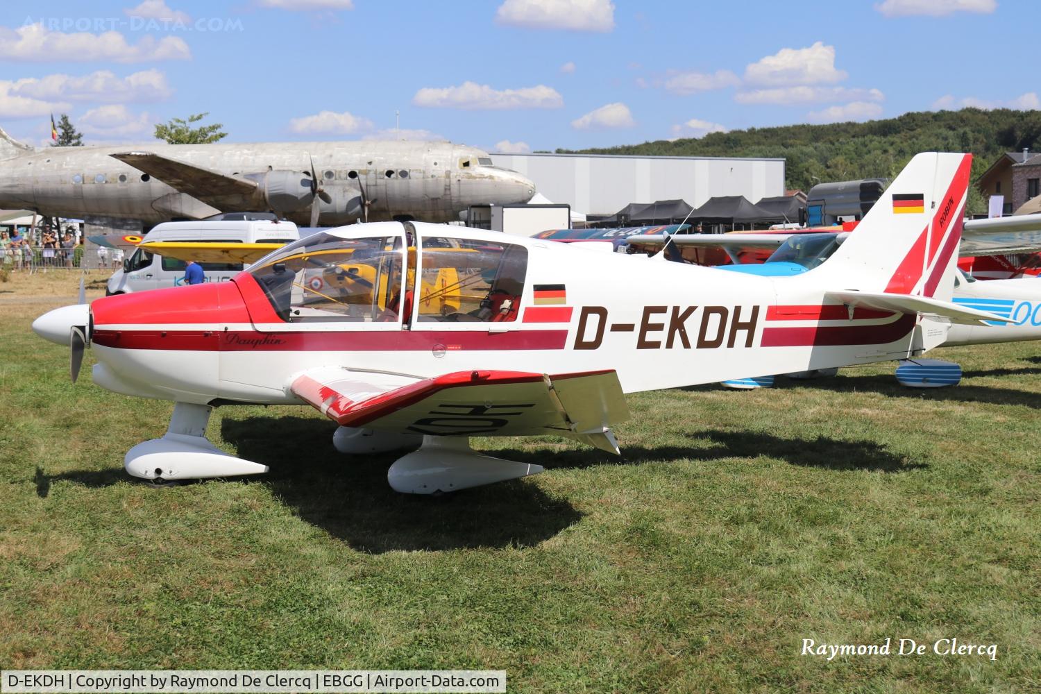 D-EKDH, Robin DR 400-140D Dauphin, c/n 1644, At Overboelare airfield on 01-08-2026.