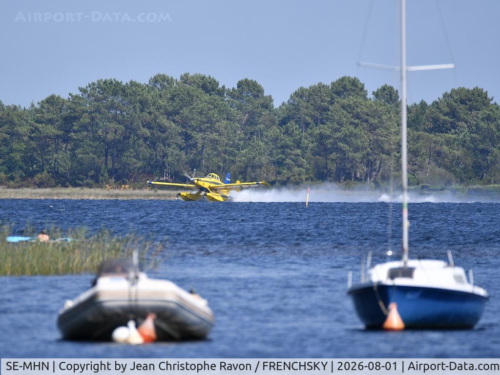 Aircraft SE-MHN, Air Tractor AT-802F Fire Boss, c/n 802-0751, TGT42, photo by Jean Christophe Ravon / FRENCHSKY