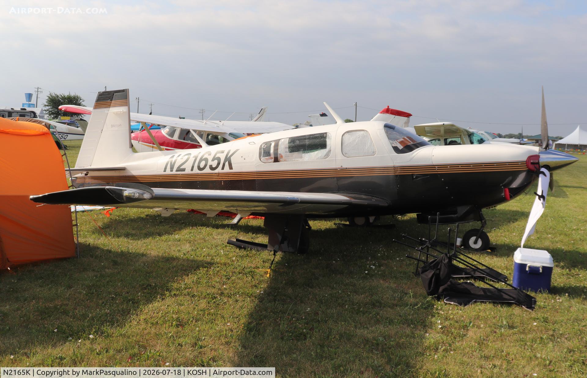 N2165K, 1999 Mooney M20M Bravo, c/n 27-0259, Mooney M20M