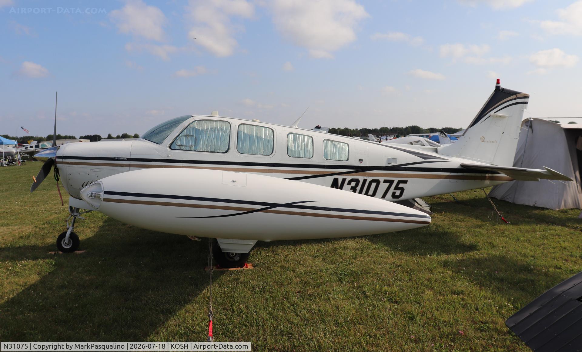 N31075, 1988 Beech A36 Bonanza 36, c/n E-2415, Beech A36