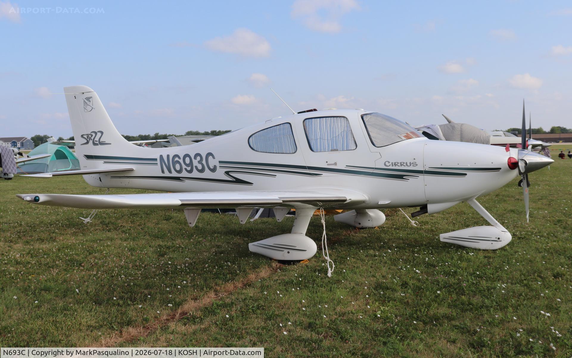 N693C, 2002 Cirrus SR22, c/n 0438, Cirrus SR22