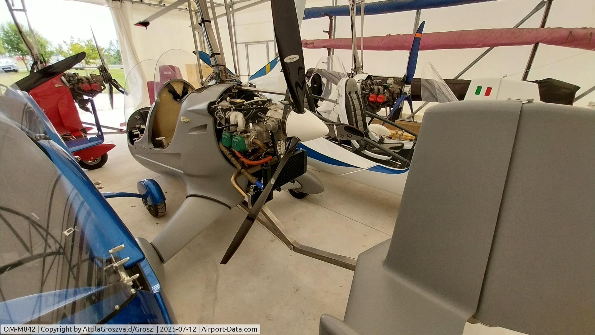 Aircraft OM-M842, 2025 Fly-Coop AG1-NG, c/n AG-01 NG150725, Becsehely, Mura repülőtér, Magyarország Under construction, photo by AttilaGroszvald/Groszi
