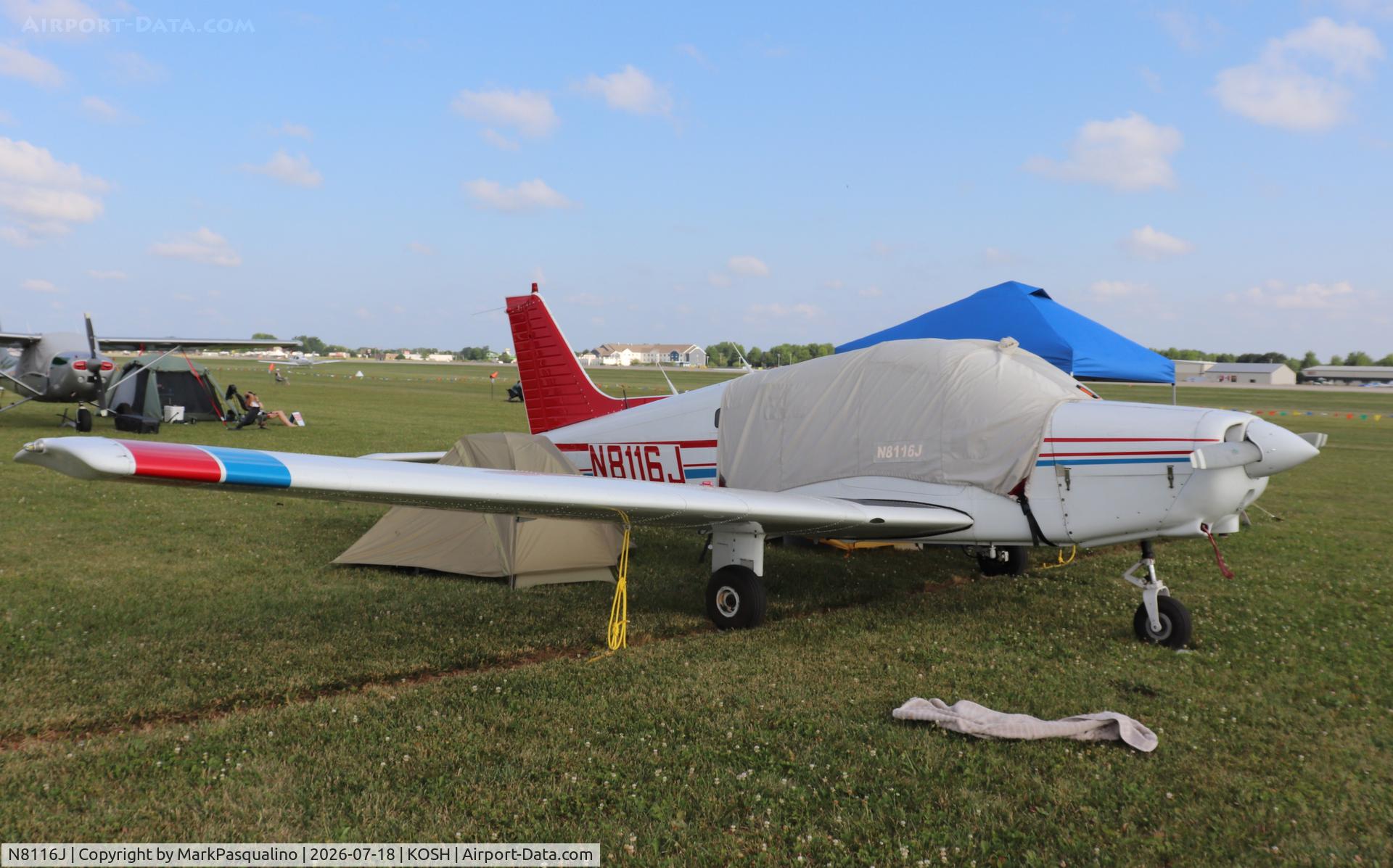 Aircraft N8116J, 1979 Piper PA-28-161, c/n 28-8016125, Piper PA-28-161, at KOSH, photo by MarkPasqualino