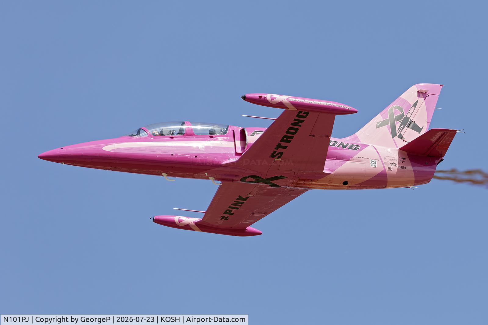 Aircraft N101PJ, 1979 Aero Vodochody L-39C, c/n 931341, Airventure 2026., at KOSH, photo by GeorgeP
