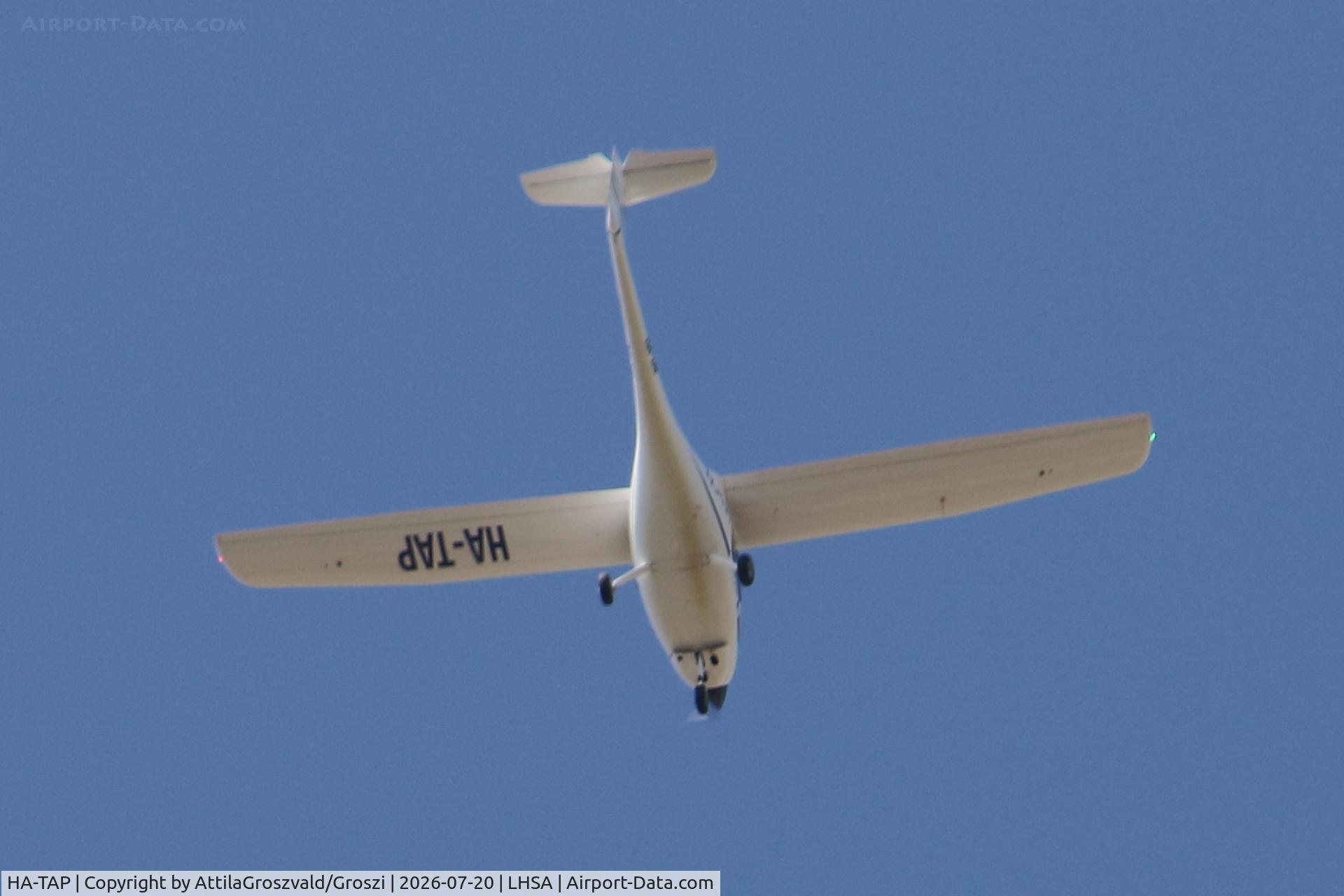 Aircraft HA-TAP, Pipistrel Alpha Trainer, c/n 842 AT 912, LHSA - in the airspace of Szentkirályszabadja airport, Hungary, at LHSA, photo by AttilaGroszvald/Groszi