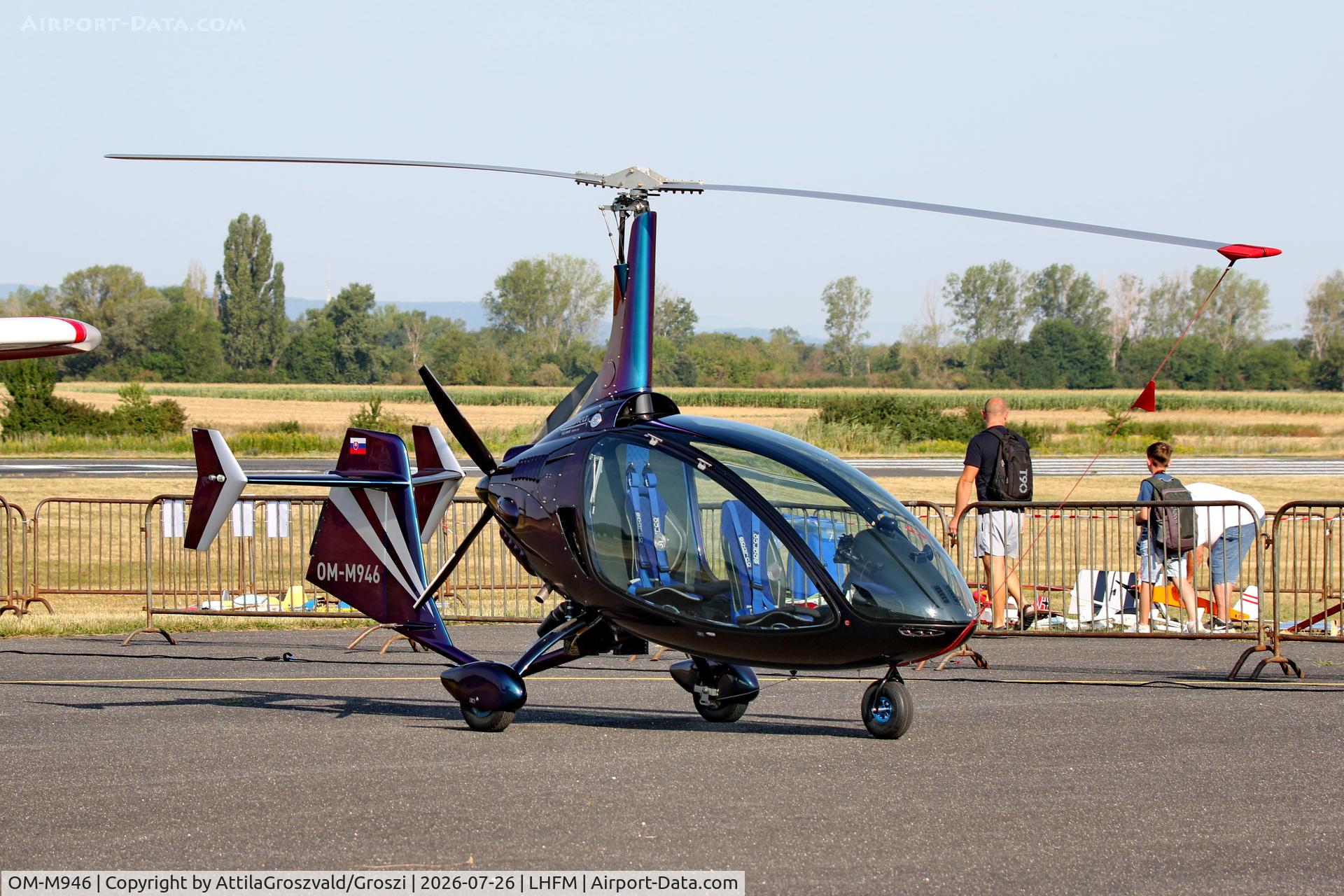 Aircraft OM-M946, 2018 Niki Rotor Aviation Kallithea 915, c/n K004, LHFM - Fertöszentmiklós Meidl-Airport, Hungary, at LHFM, photo by AttilaGroszvald/Groszi