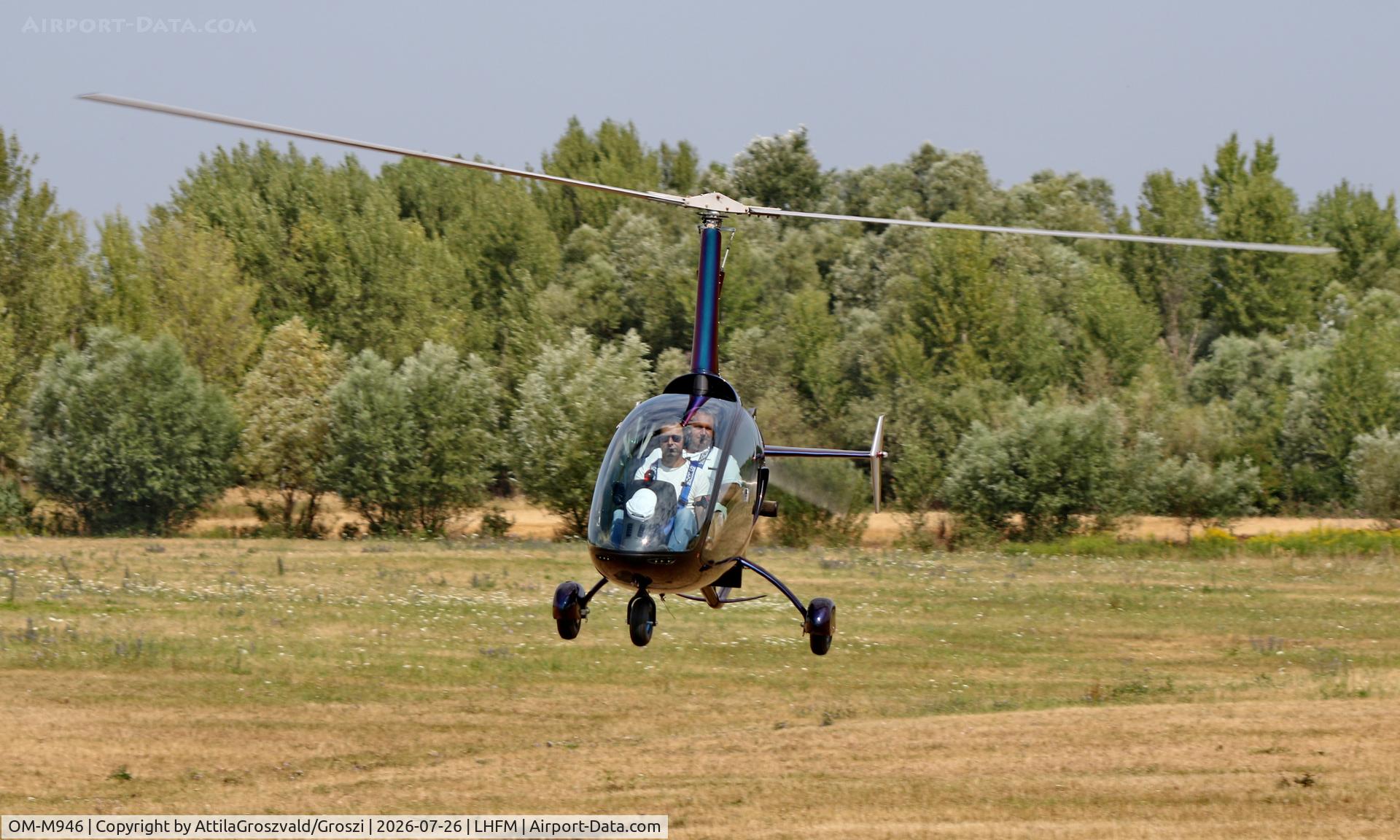 Aircraft OM-M946, 2018 Niki Rotor Aviation Kallithea 915, c/n K004, LHFM - Fertöszentmiklós Meidl-Airport, Hungary, at LHFM, photo by AttilaGroszvald/Groszi