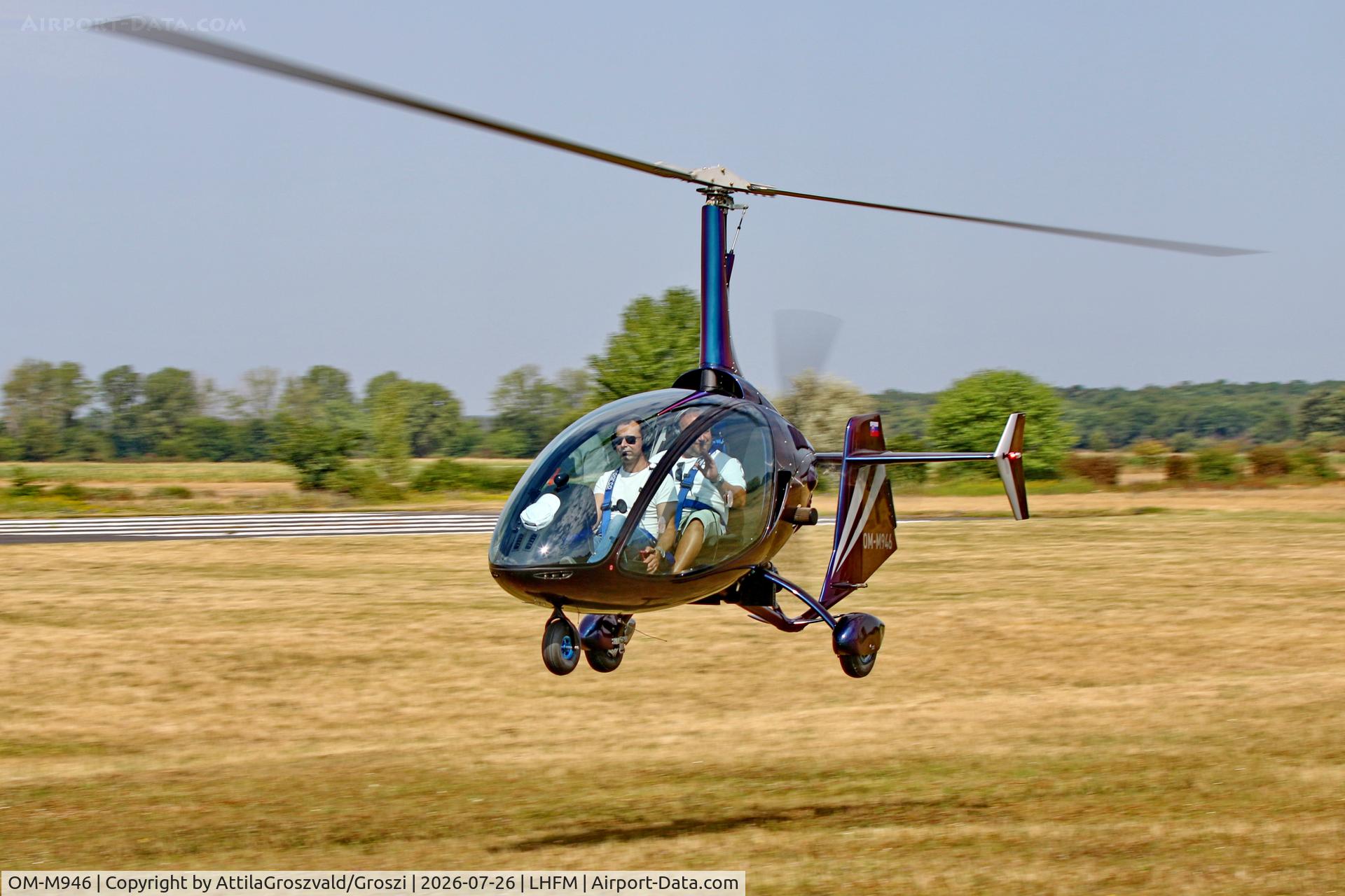 Aircraft OM-M946, 2018 Niki Rotor Aviation Kallithea 915, c/n K004, LHFM - Fertöszentmiklós Meidl-Airport, Hungary, at LHFM, photo by AttilaGroszvald/Groszi