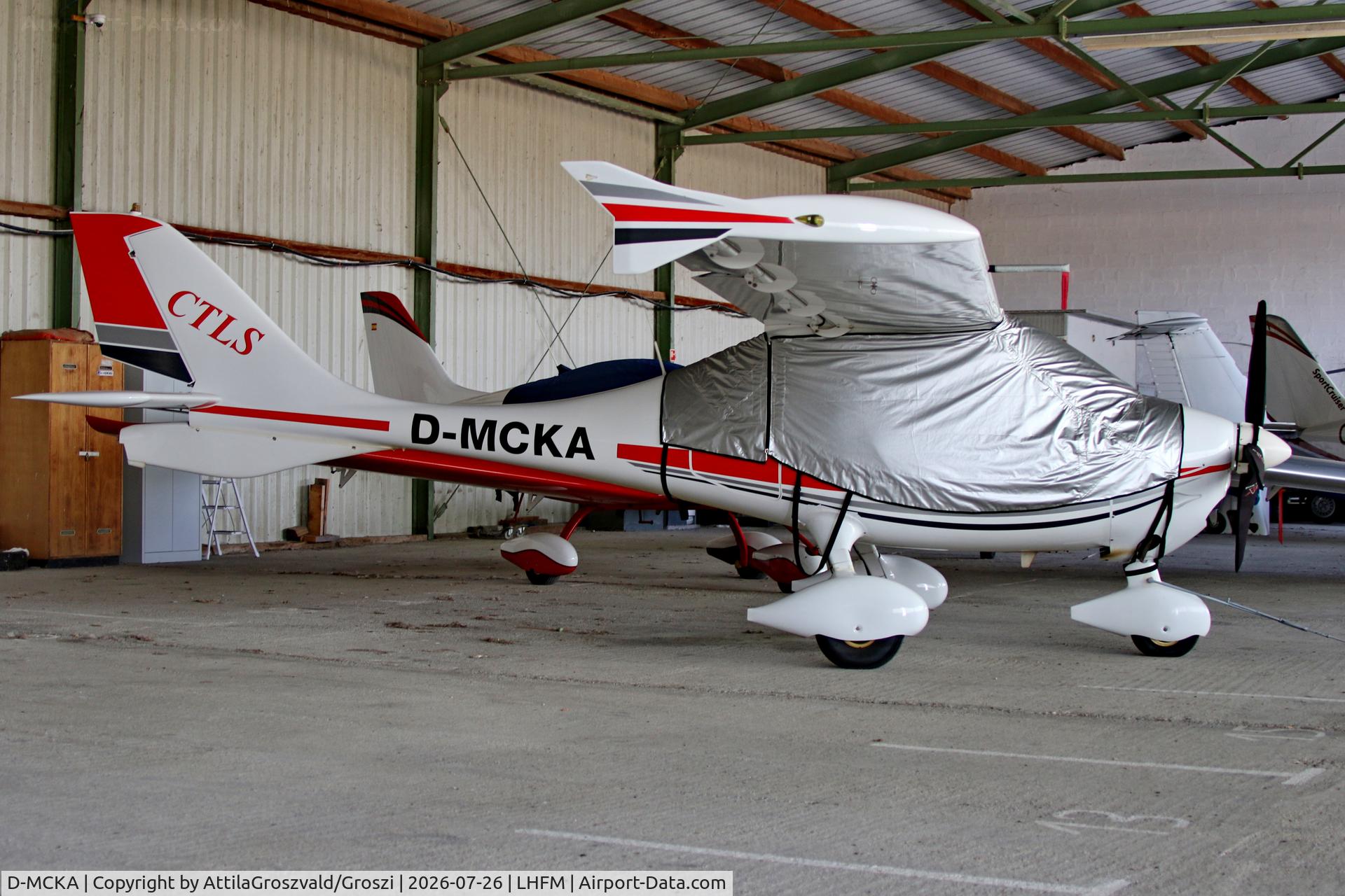 Aircraft D-MCKA, 2011 Flight Design CTLS, c/n F-11-03-10, LHFM - Fertöszentmiklós Meidl-Airport, Hungary, at LHFM, photo by AttilaGroszvald/Groszi