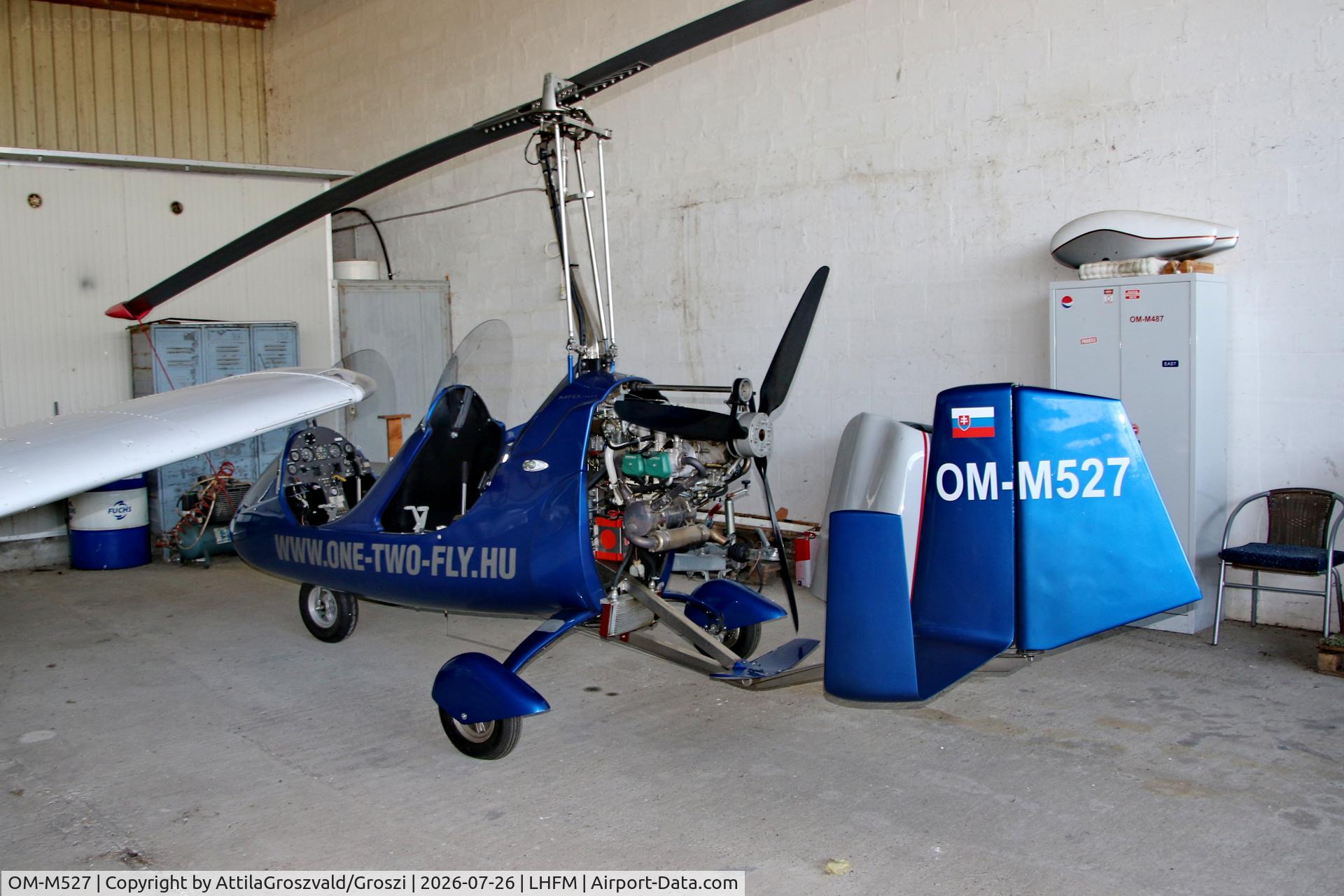 Aircraft OM-M527, Autogyro GmbH MTO Sport, c/n BG4018-0085, LHFM - Fertöszentmiklós Meidl-Airport, Hungary, at LHFM, photo by AttilaGroszvald/Groszi
