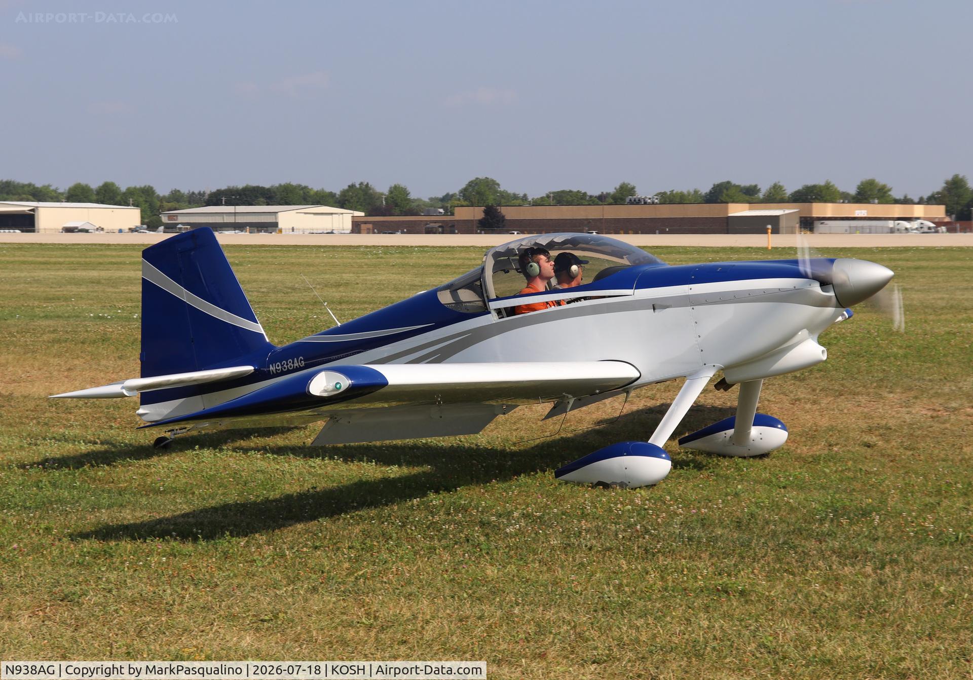 Aircraft N938AG, 2018 Vans RV-9, c/n 90621, Vans RV-9, at KOSH, photo by MarkPasqualino