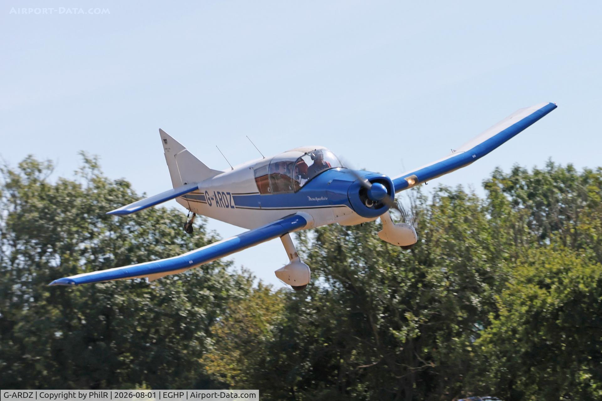 Aircraft G-ARDZ, 1961 SAN Jodel D-140A Mousequetaire, c/n 49, G-ARDZ 1961 SAN Jodel D140A Mousqetaire Jodel Fly In Popham, at EGHP, photo by PhilR